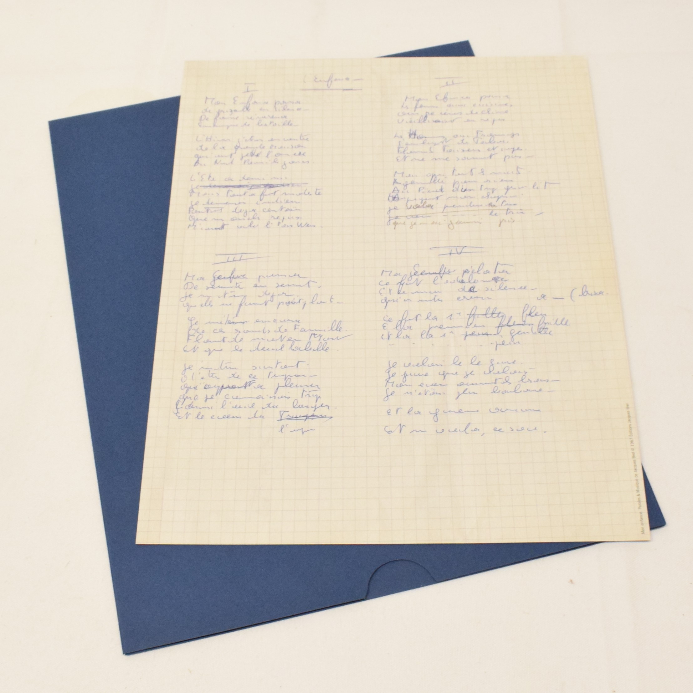 Livre coffret 21 CDs avec livre 58 pages et fac similé de documents Jacques Brel Intégrale Bon état - Vue 8 - 