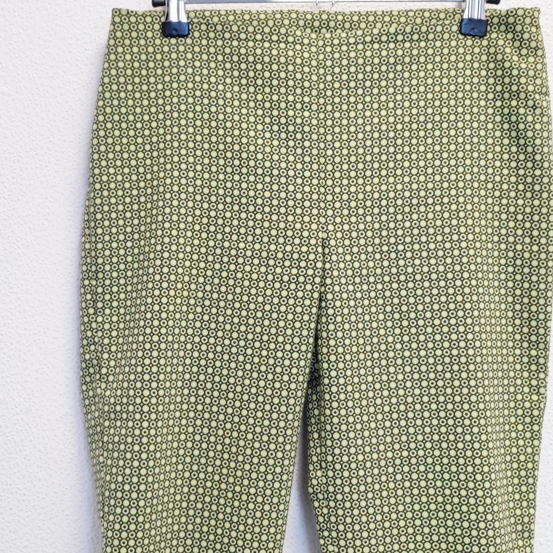 Pantalon vert à imprimé "Save the Queen" - S - Femme - Très bon état - Photo 2