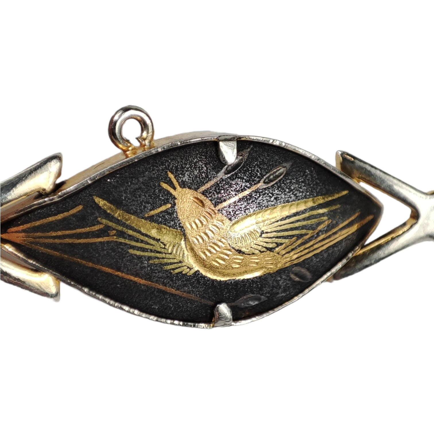 Bracelet Damascène Vintage En Or De Tolède Années 60 - Double Rang - Longueur 17-18 Cm