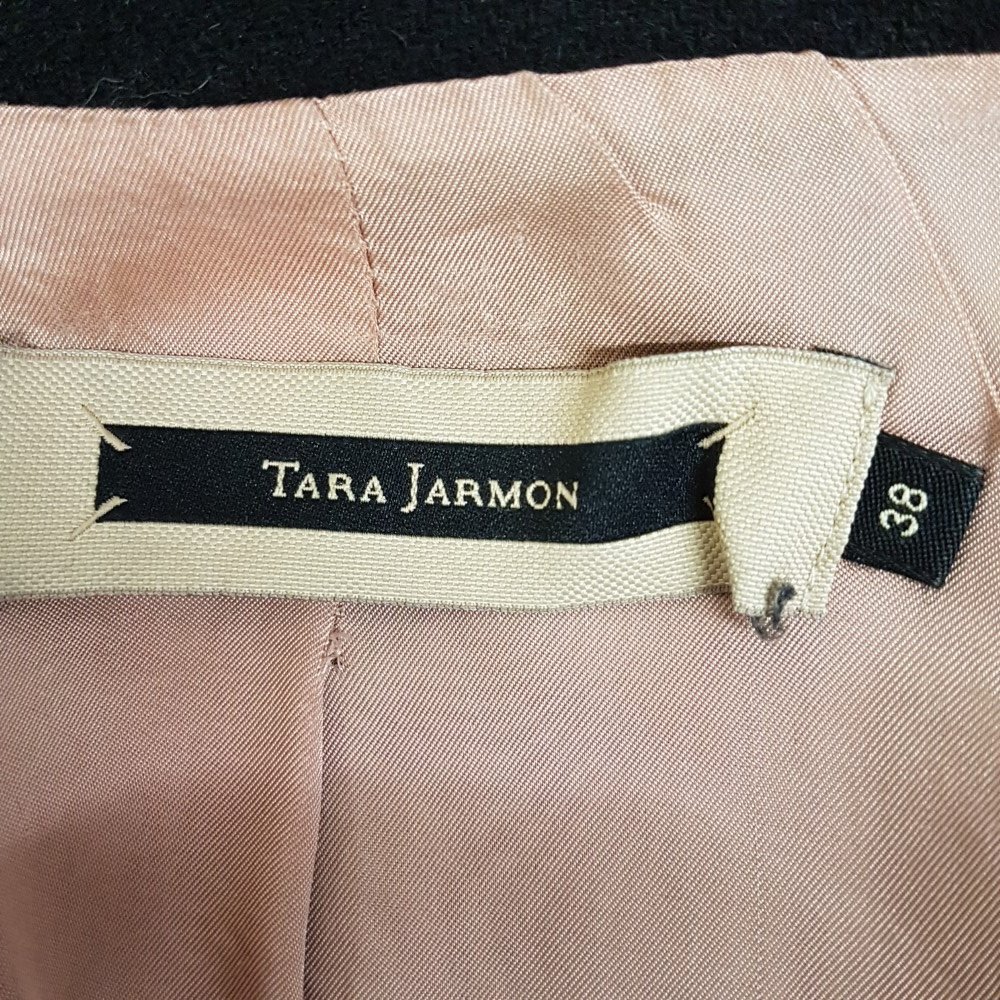 Manteau noir - TARA JARMON- taille 38 Bon état - Vue 10 - 