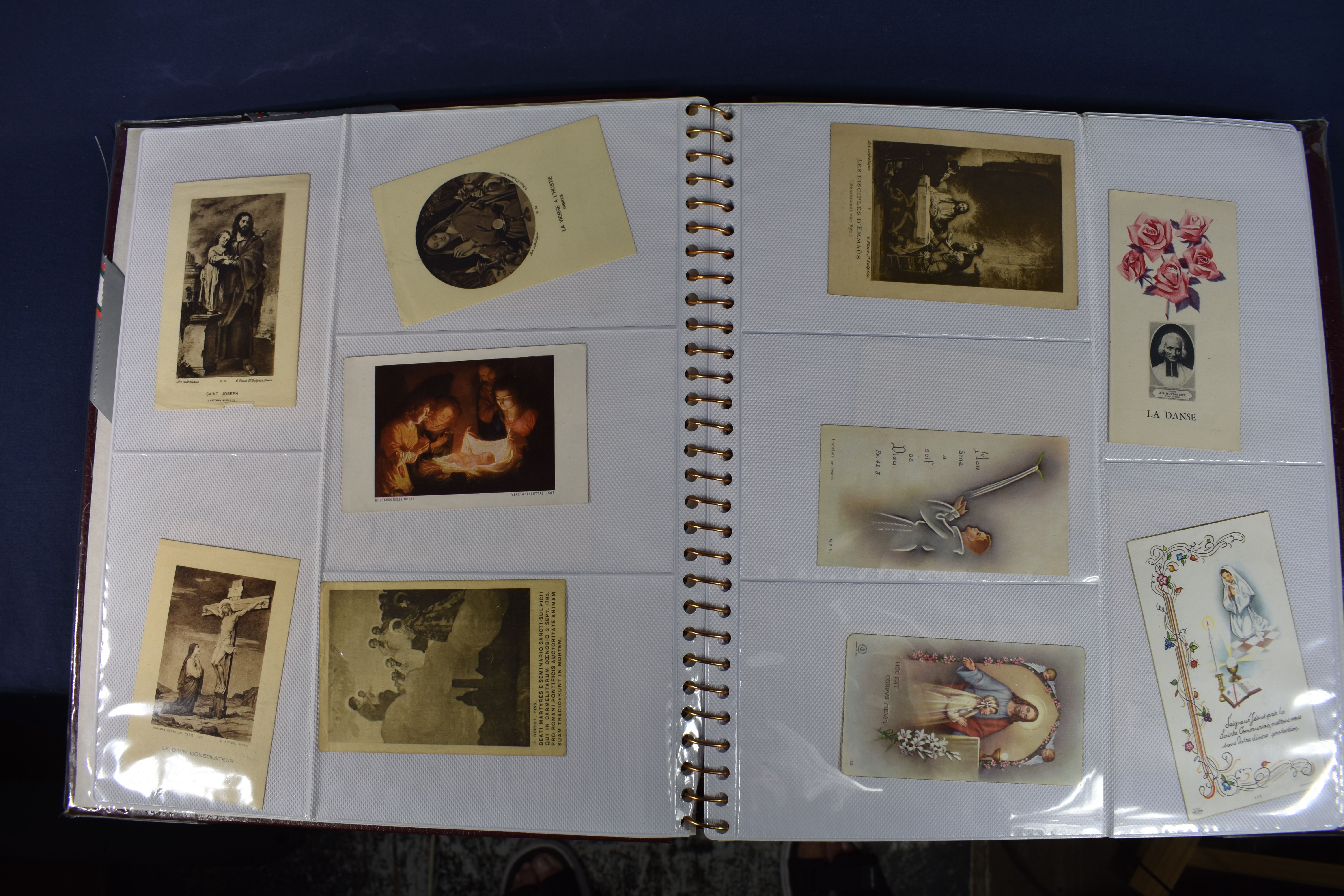 120 images de Communion, Confirmation dans un album, longueur 33, largeur 30 et hauteur 2.5 cm. État correct - Vue 8 - 