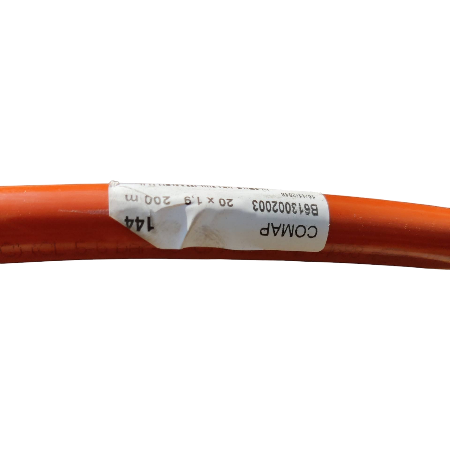 Voir photo 2 de Tube PER rouge Φ=20 mm x1,9 mm x 200 m COMAP Tube PER rouge Φ=20 mm x1,9 mm x 200 m COMAP Comme neuf - Vue 2 -