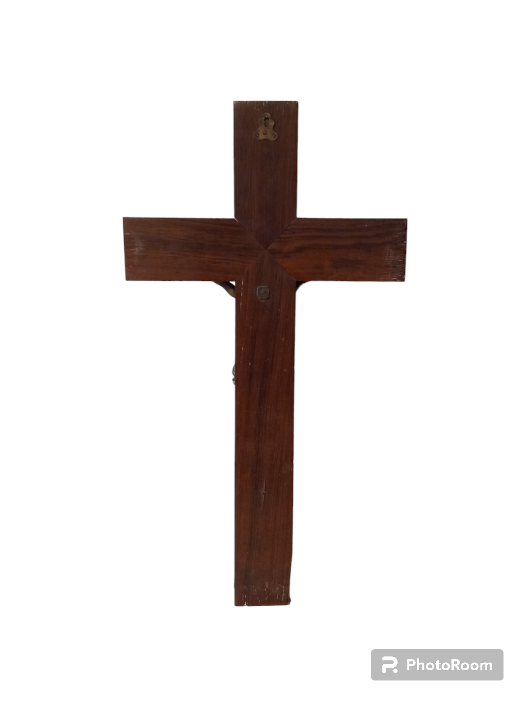Voir photo 6 de Crucifix Vintage En Bois Et Laiton Sculpture De jésus INRI Crucifix Vintage En Bois Et Laiton Sculpture De jésus INRI Très bon état - Vue 6 -