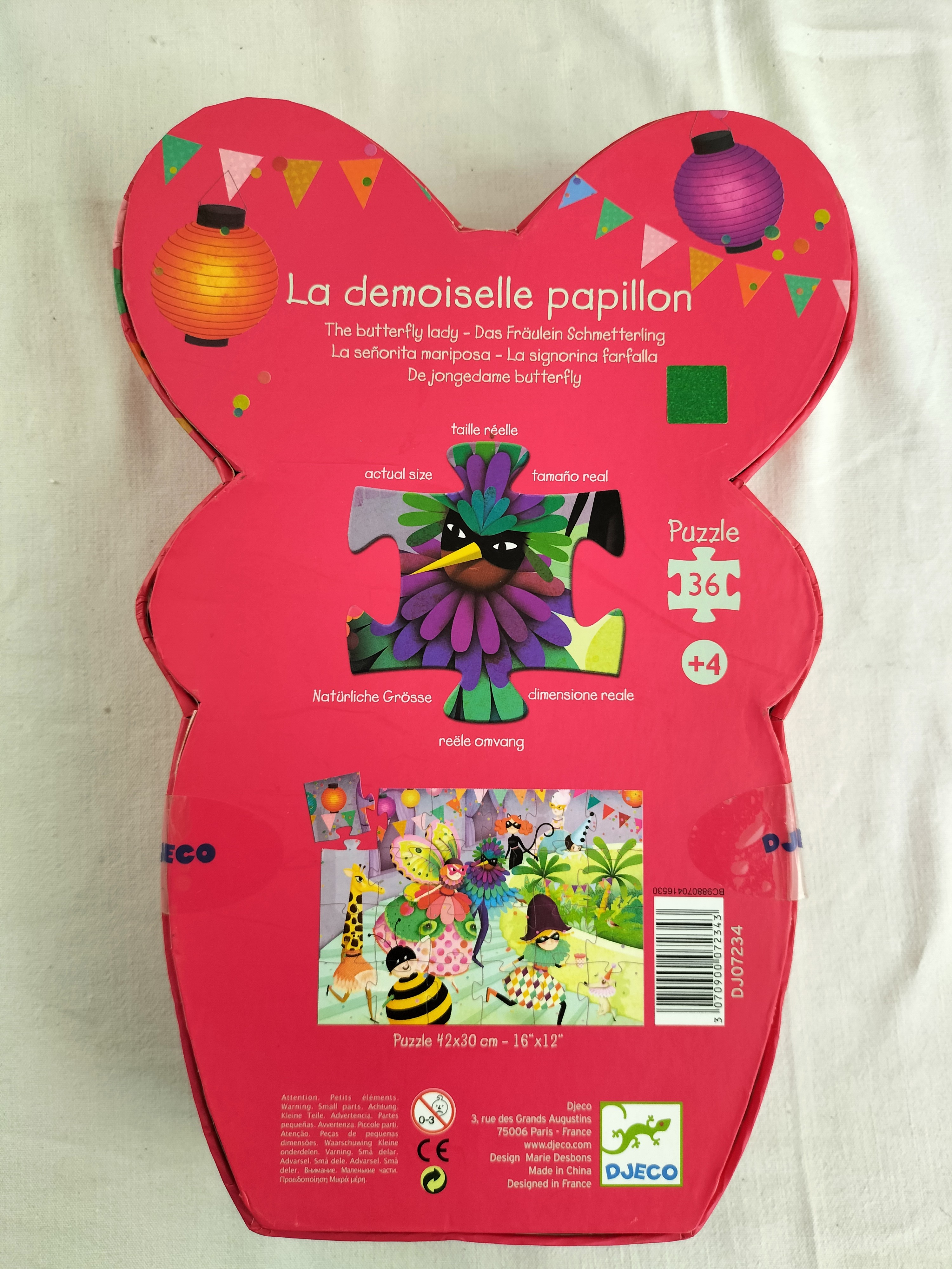 Voir photo 16 de Lot de 5 puzzles silhouettes Djeco pour enfants – Univers contes et poésie vintage Lot de 5 puzzles silhouettes Djeco pour enfants – Univers contes et poésie vintage Bon état - Vue 16 -