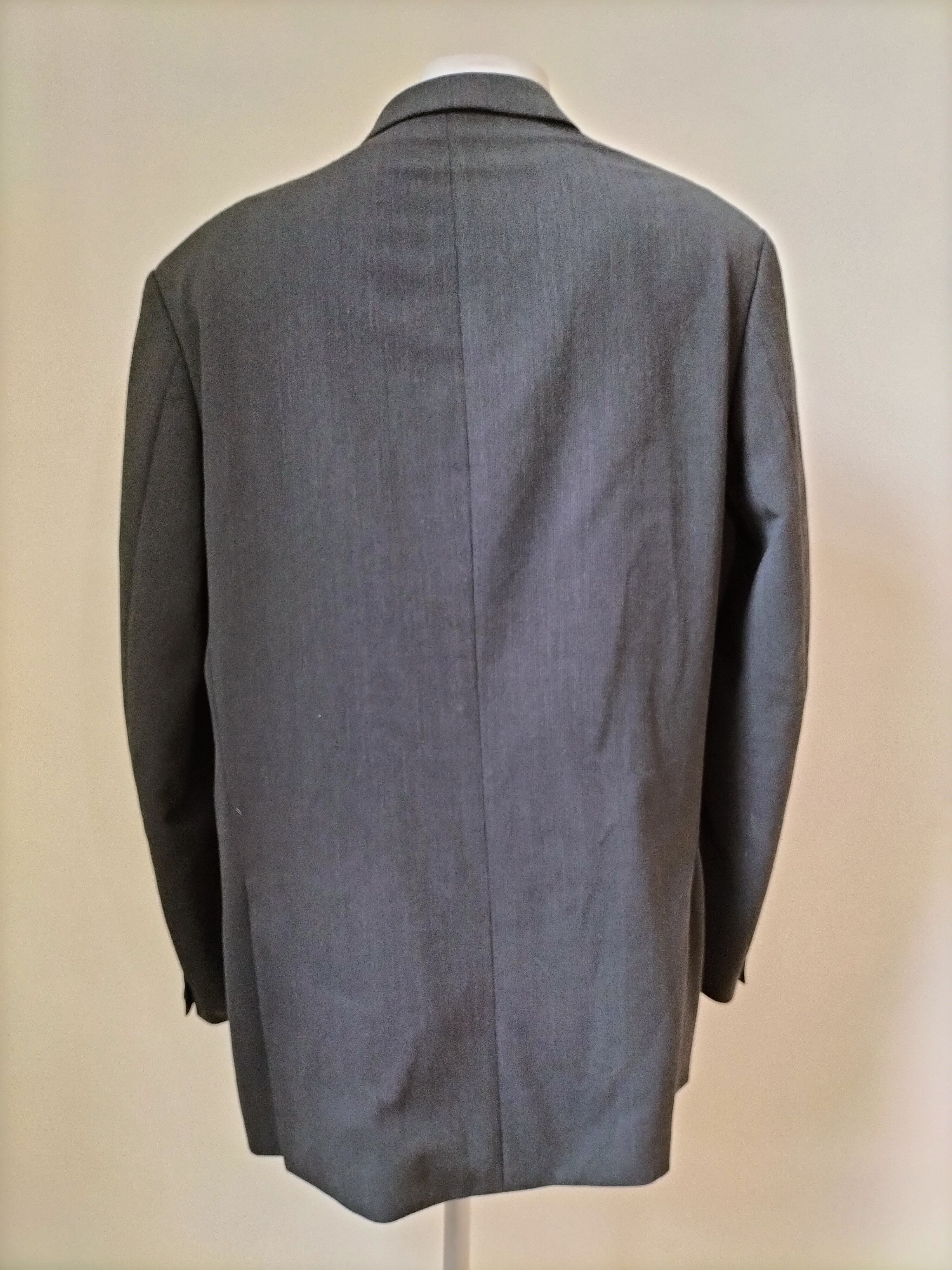 Veste de costume noire en laine Bruno St Hilaire T. 56 - Très bon état - Photo 2