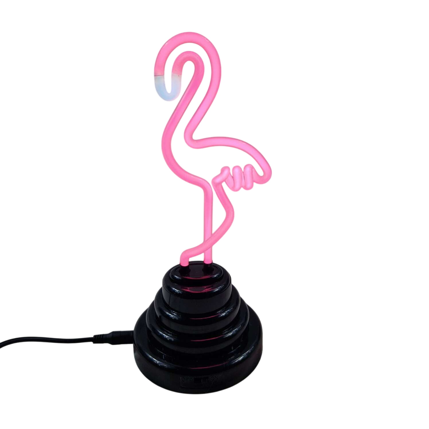 Lampe néon Flamant Rose - Photo 0
