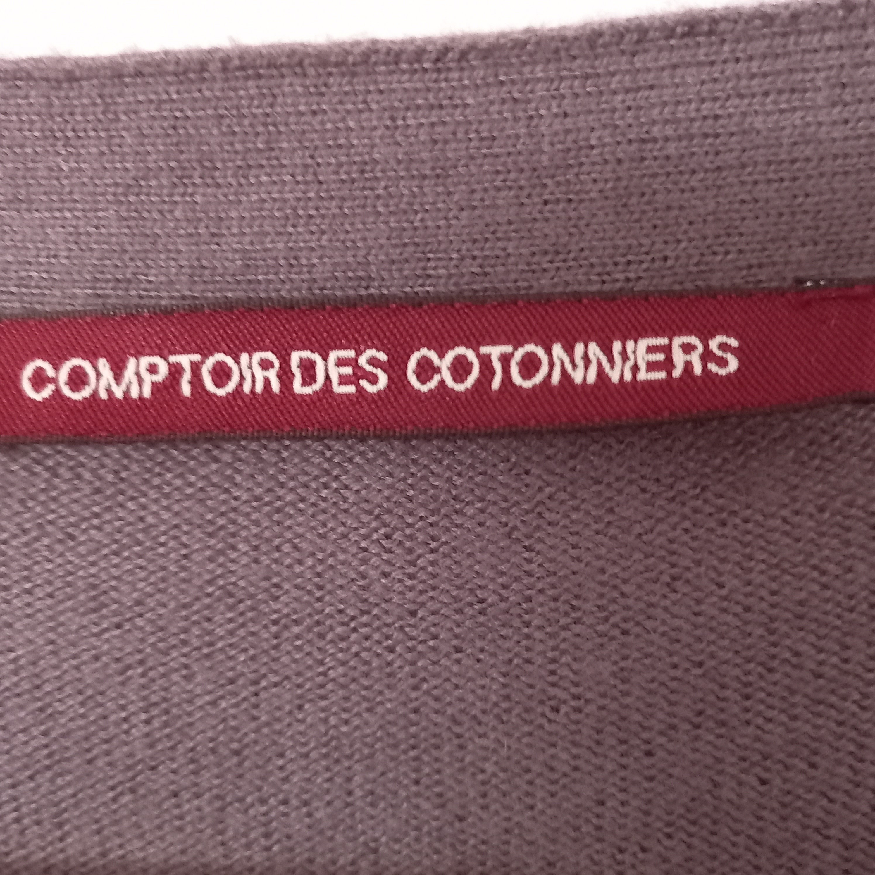 Gilet soie et maille femme "Comptoir des Cotonniers" T.34 Bon état - Vue 4 - 