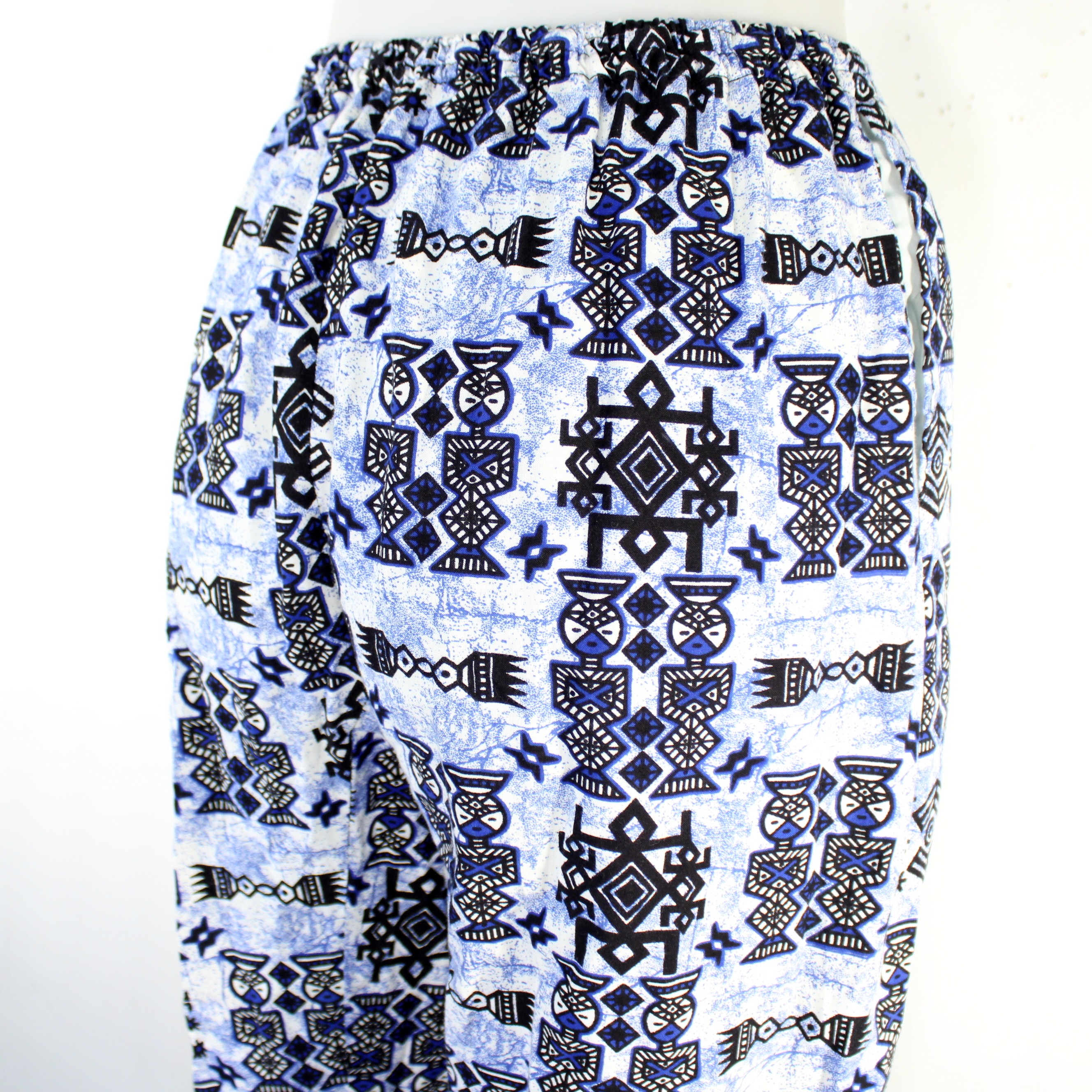 Pantalon Tribal Bleu Taille Estimée S - Photo 4