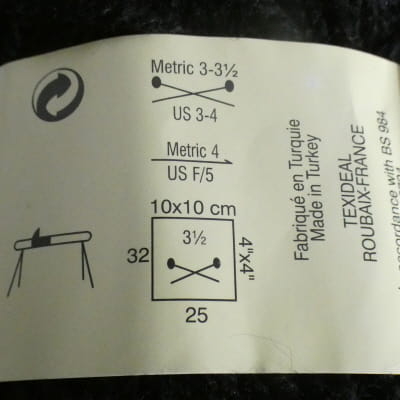 Lot de 2 pelotes de laine noire - Pingouin - 50g par pelote - Photo 3