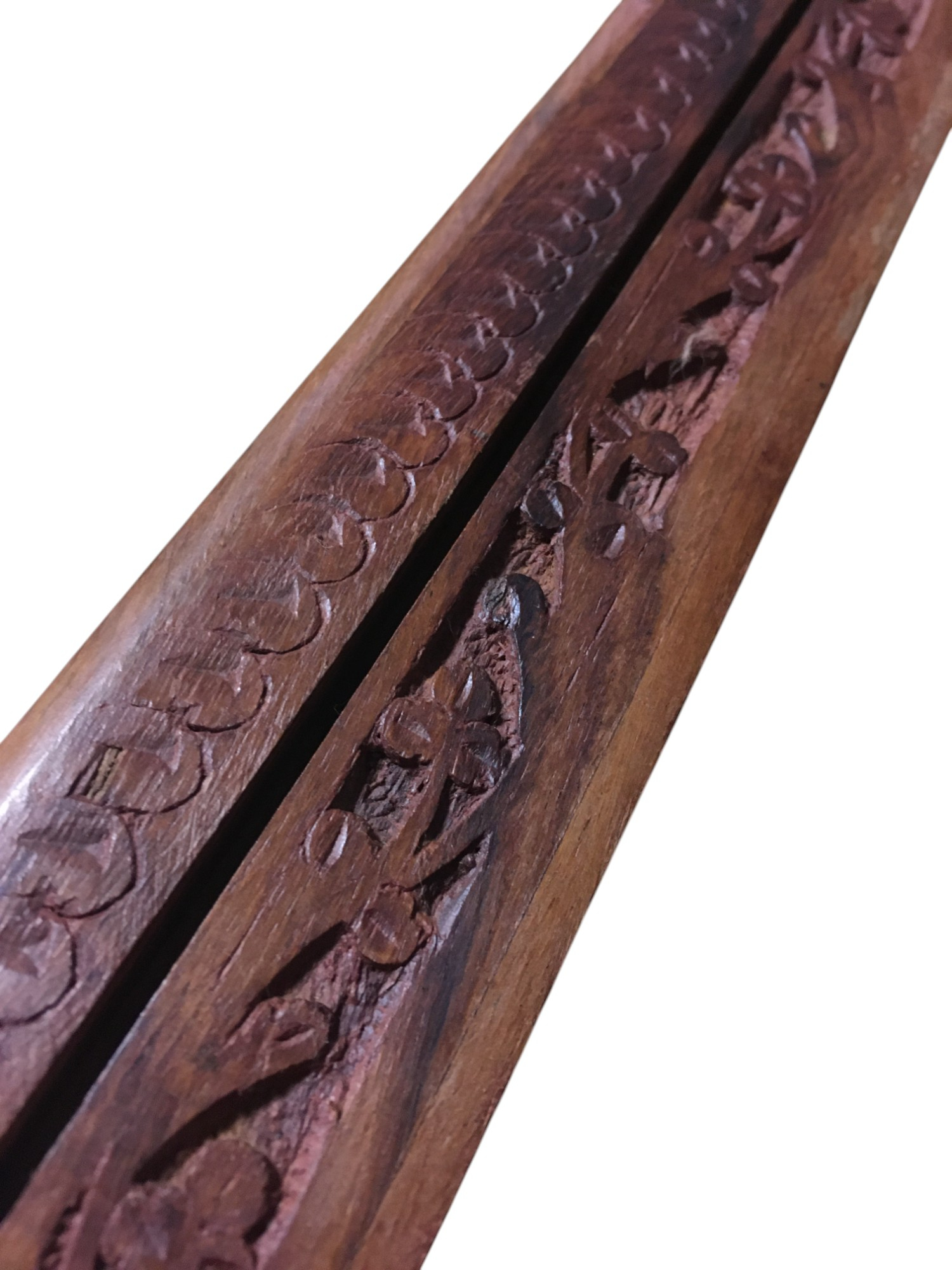 Boite en bois sculpté - Photo 4