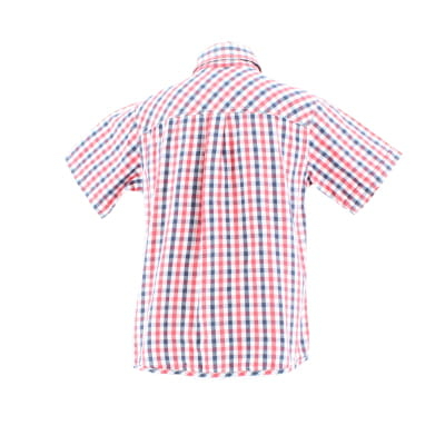 Chemise rouge à carreaux - garçon - Sergent Major - taille 8 - Photo 1