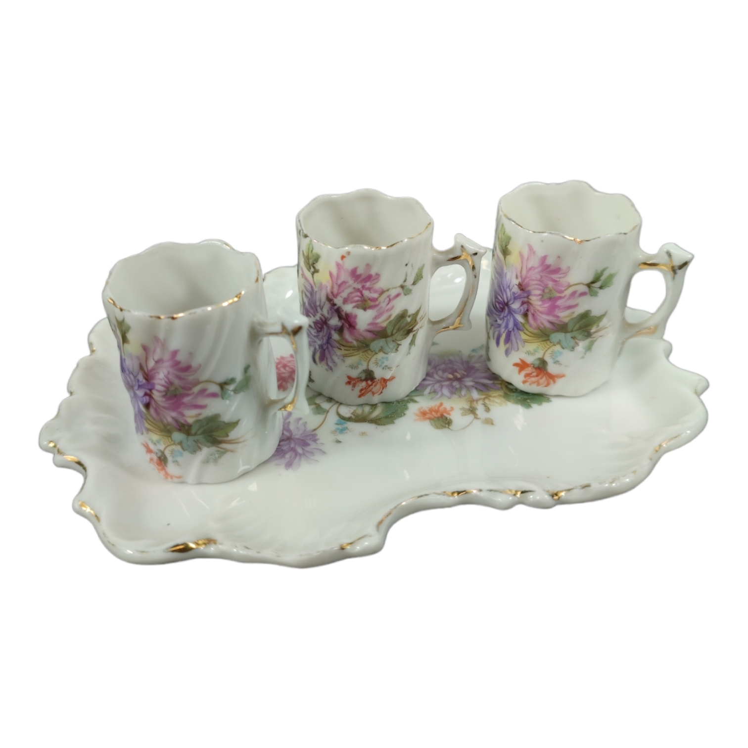 Lot De 6 Petites Tasses à Café Coïc – Porcelaine Blanche – Occasion