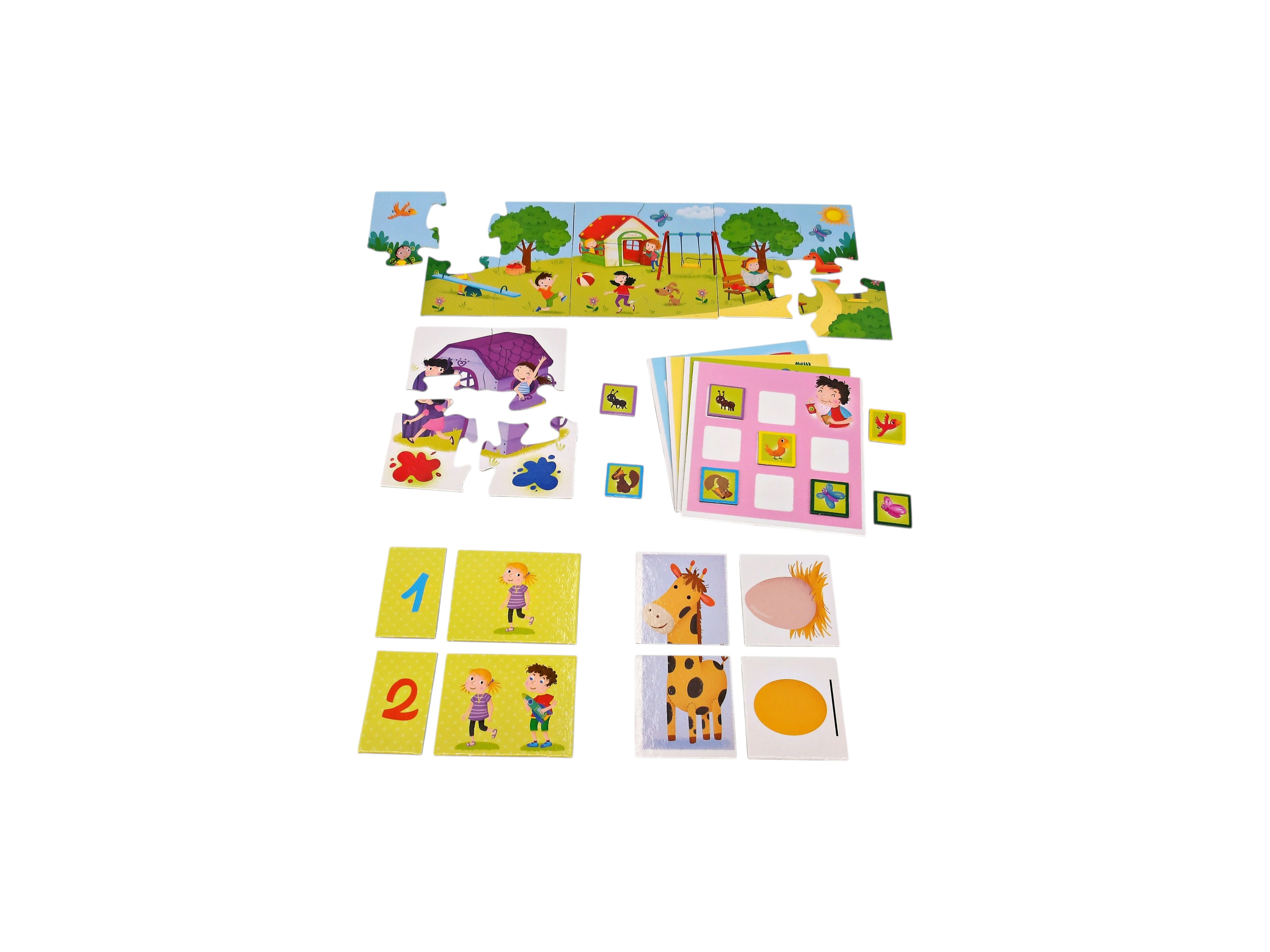 Voir photo 2 de Mon coffret de jeux 8 en 1 Mon coffret de jeux 8 en 1 Comme neuf - Vue 2 -