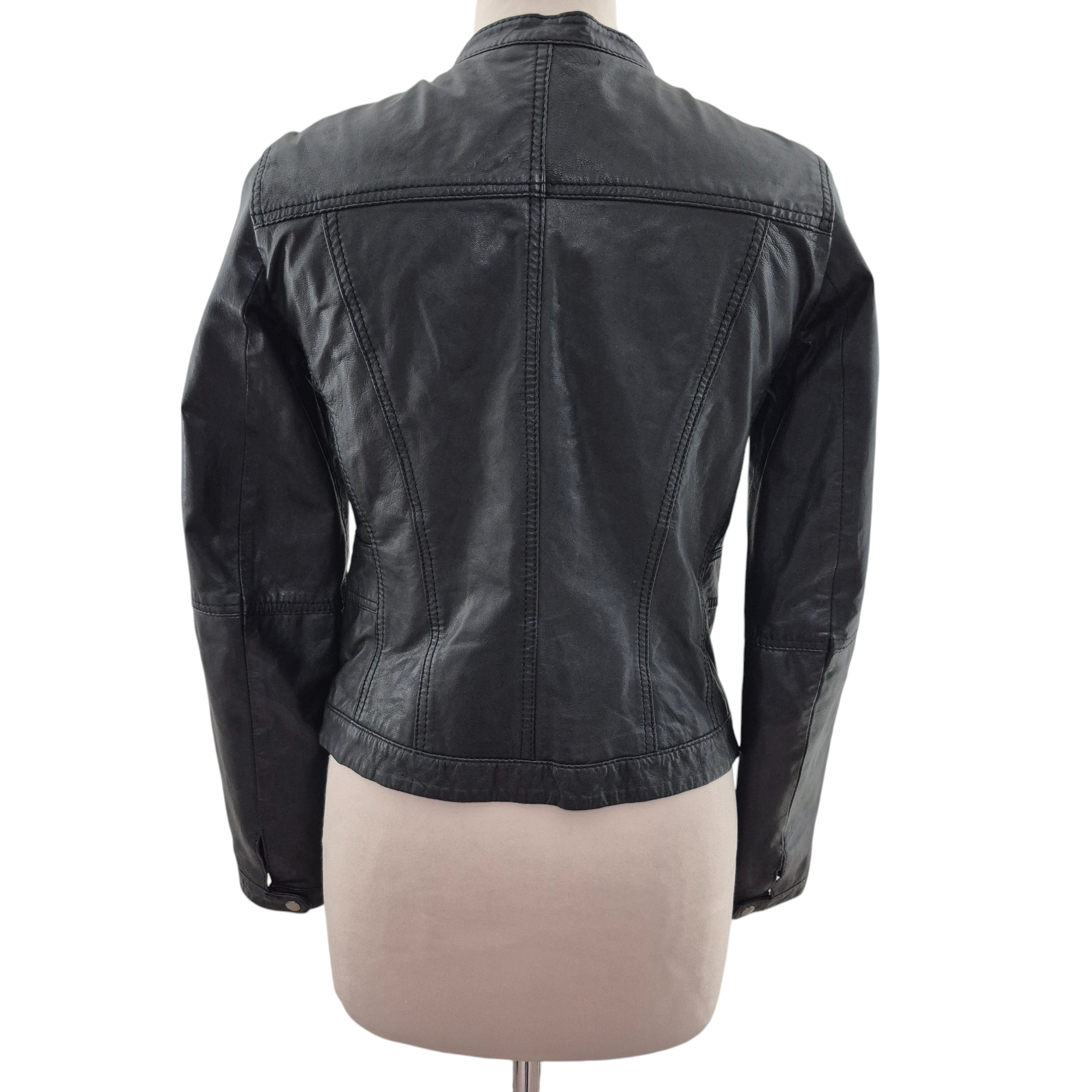 Veste en simili cuir - Naf Naf - T36 - Photo 3