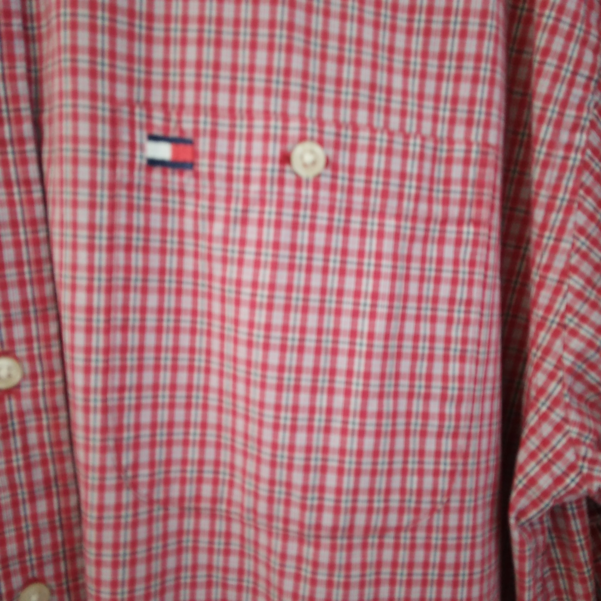 Chemise à carreaux, Tommy Hilfiger - L Très bon état - Vue 3 - 