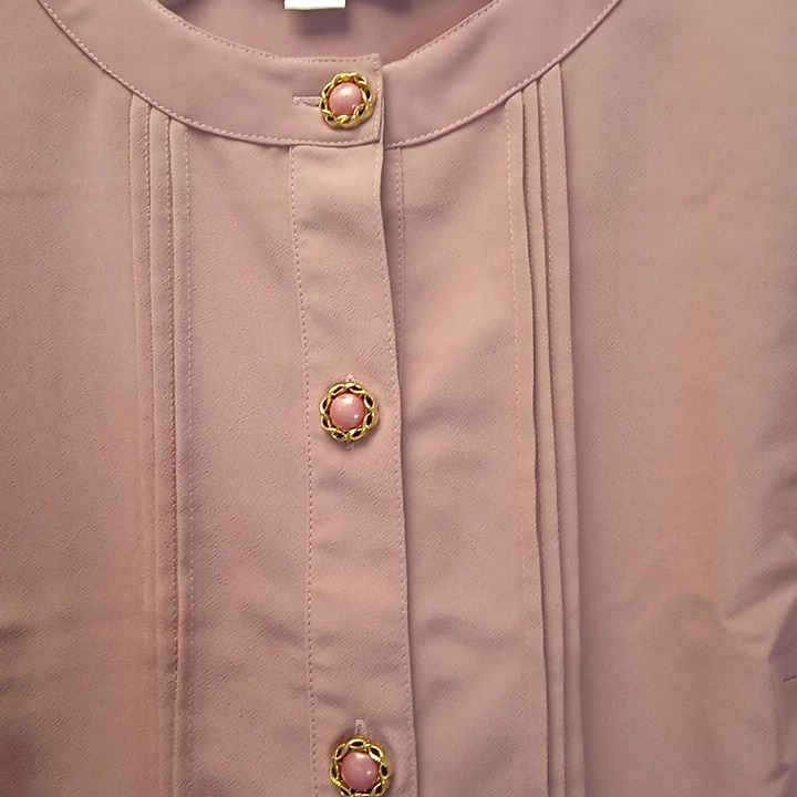 Chemise femme manches 3/4 col rond 