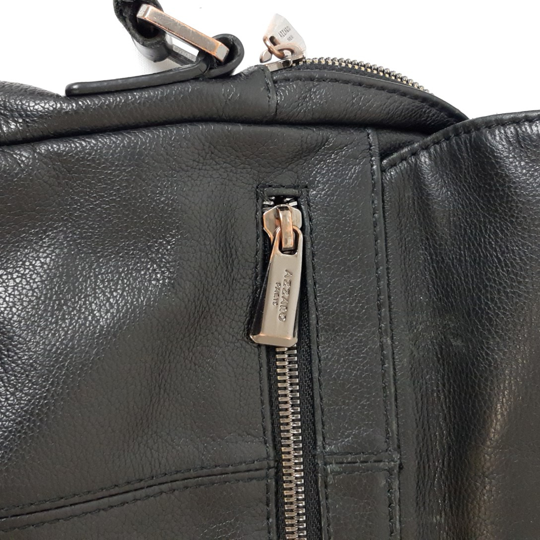 Sac à bandoulière Azzaro Paris en cuir - Photo 3