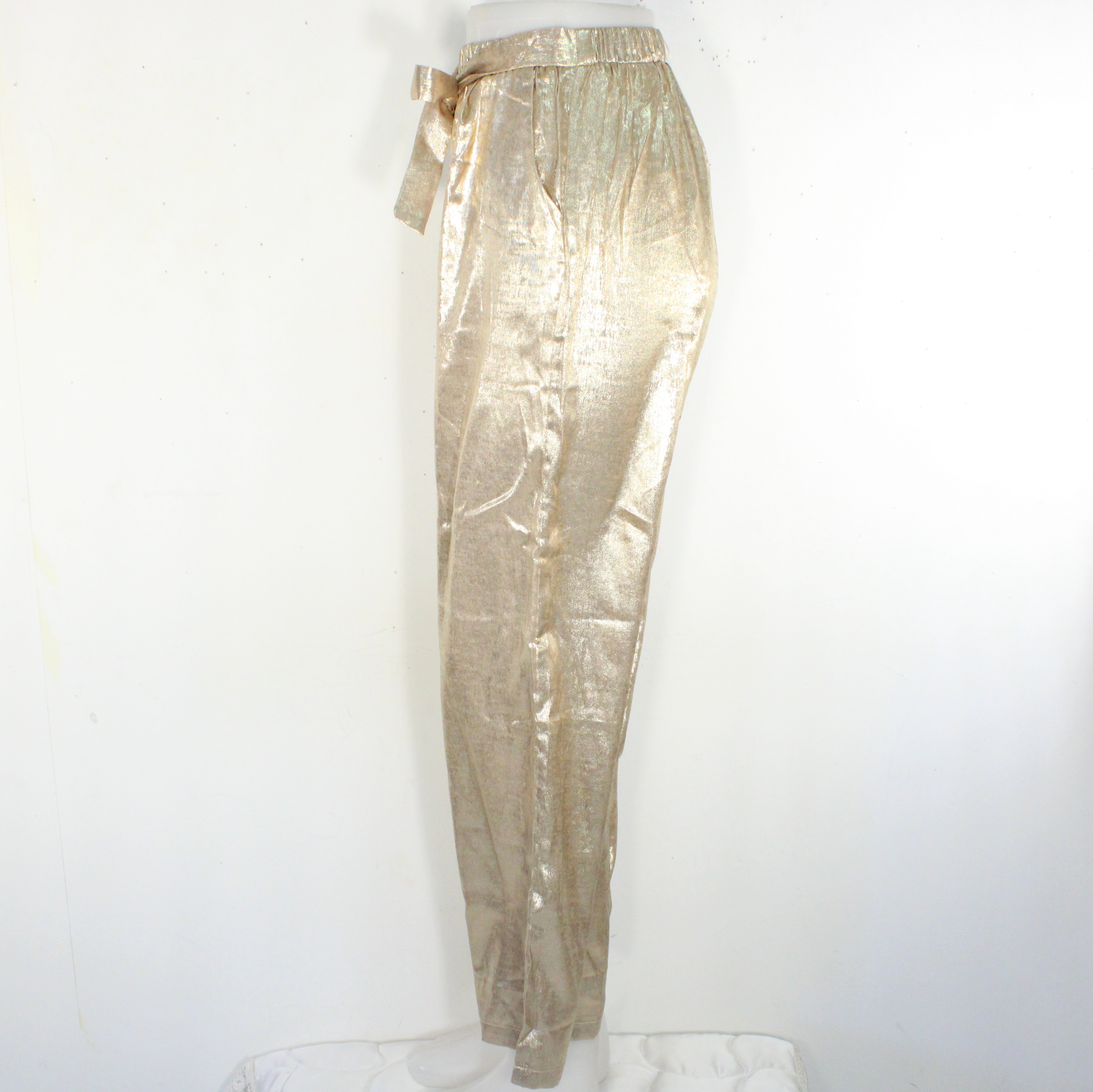 Pantalon Femme Doré EMMA ELLA Taille S - Photo 2