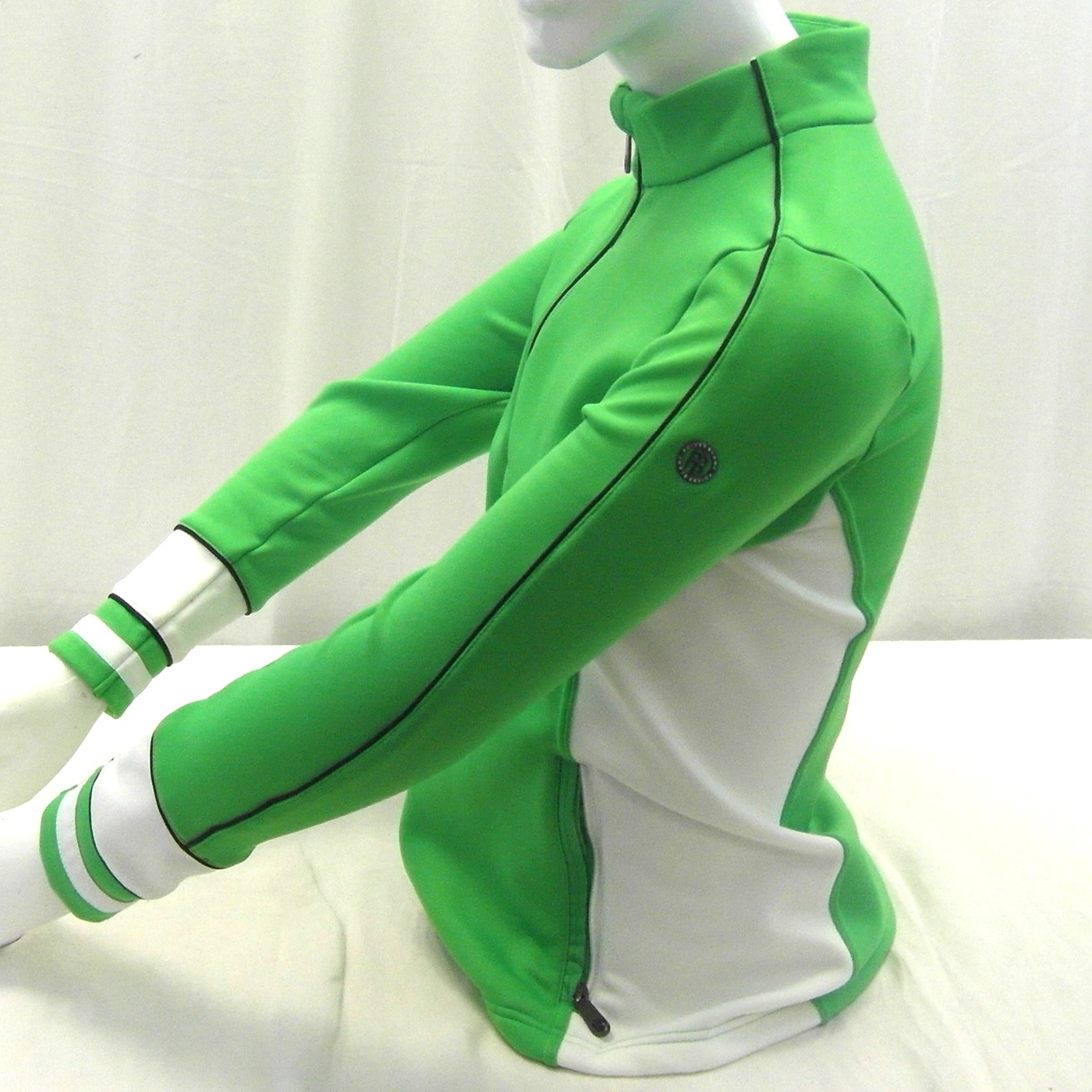 Pull vert et blanc Poivre Blanc taille L - Photo 1