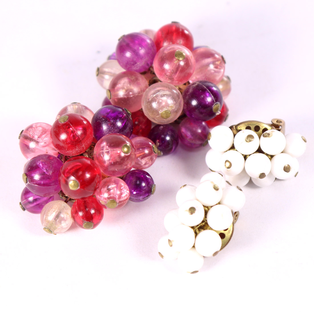 Boucles d'oreille à clip vintage Bon état - Vue 2 - 