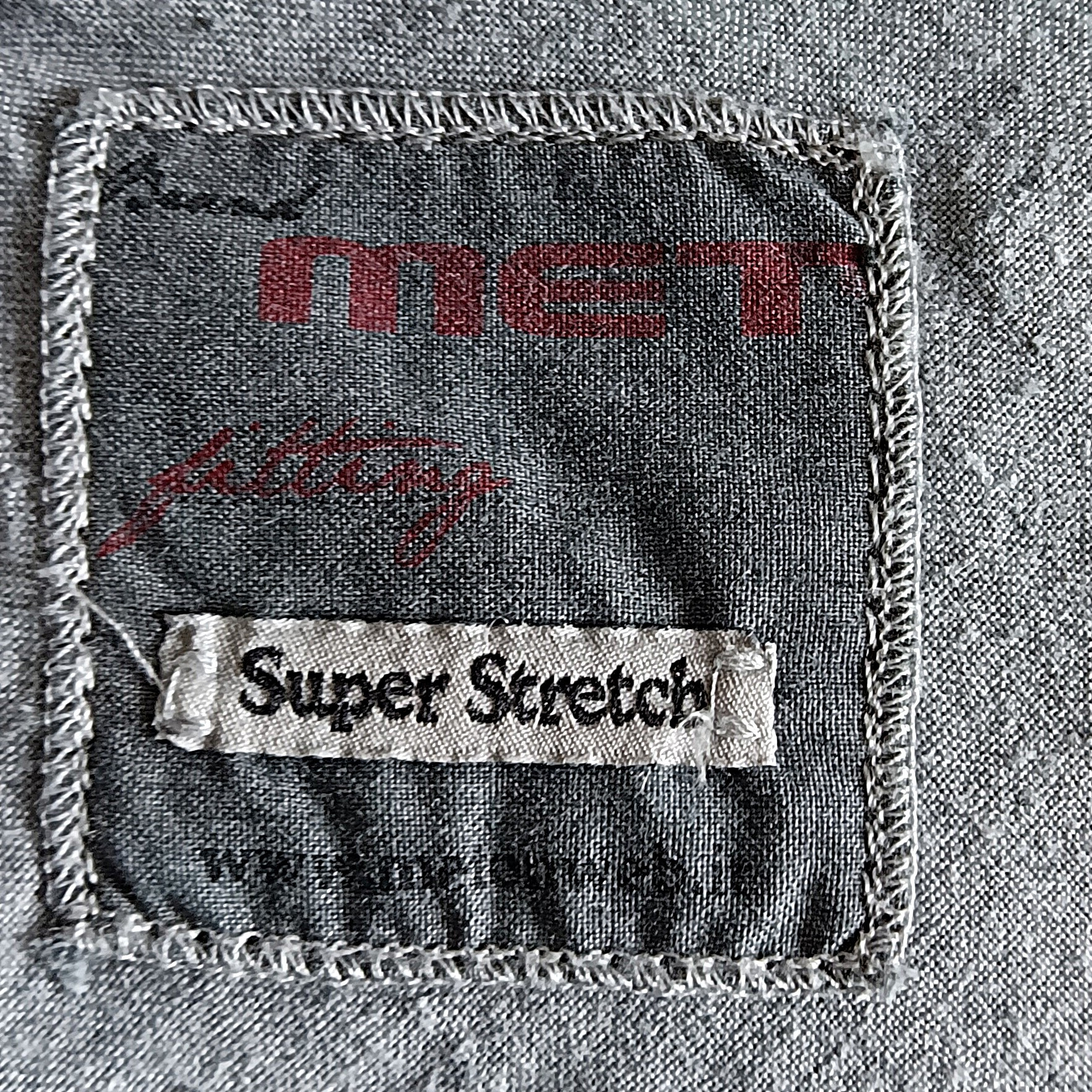 Jean MET X-K-Fit Super Skinny – Taille 26 - gris Très bon état - Vue 9 - 