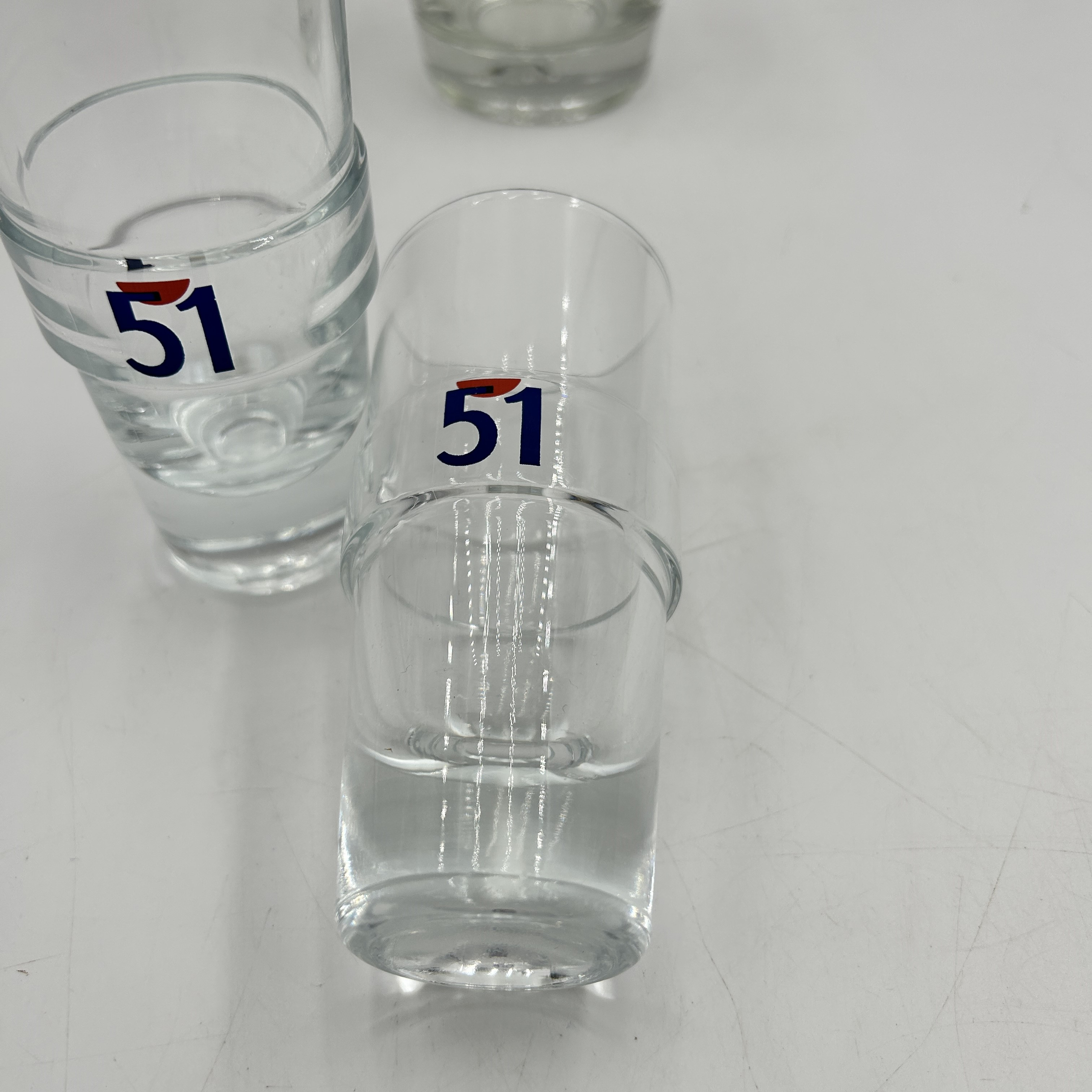 Carafe et verres publicitaires pastis 51 Très bon état - Vue 5 - 