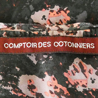 Blouse noire imprimée - femme - Comptoir des Cotonniers - taille 36 - Photo 4