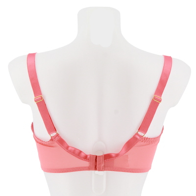 Soutien gorge rose dentelle avec armatures - femme - Darjeeling - taille 95  - Photo 1