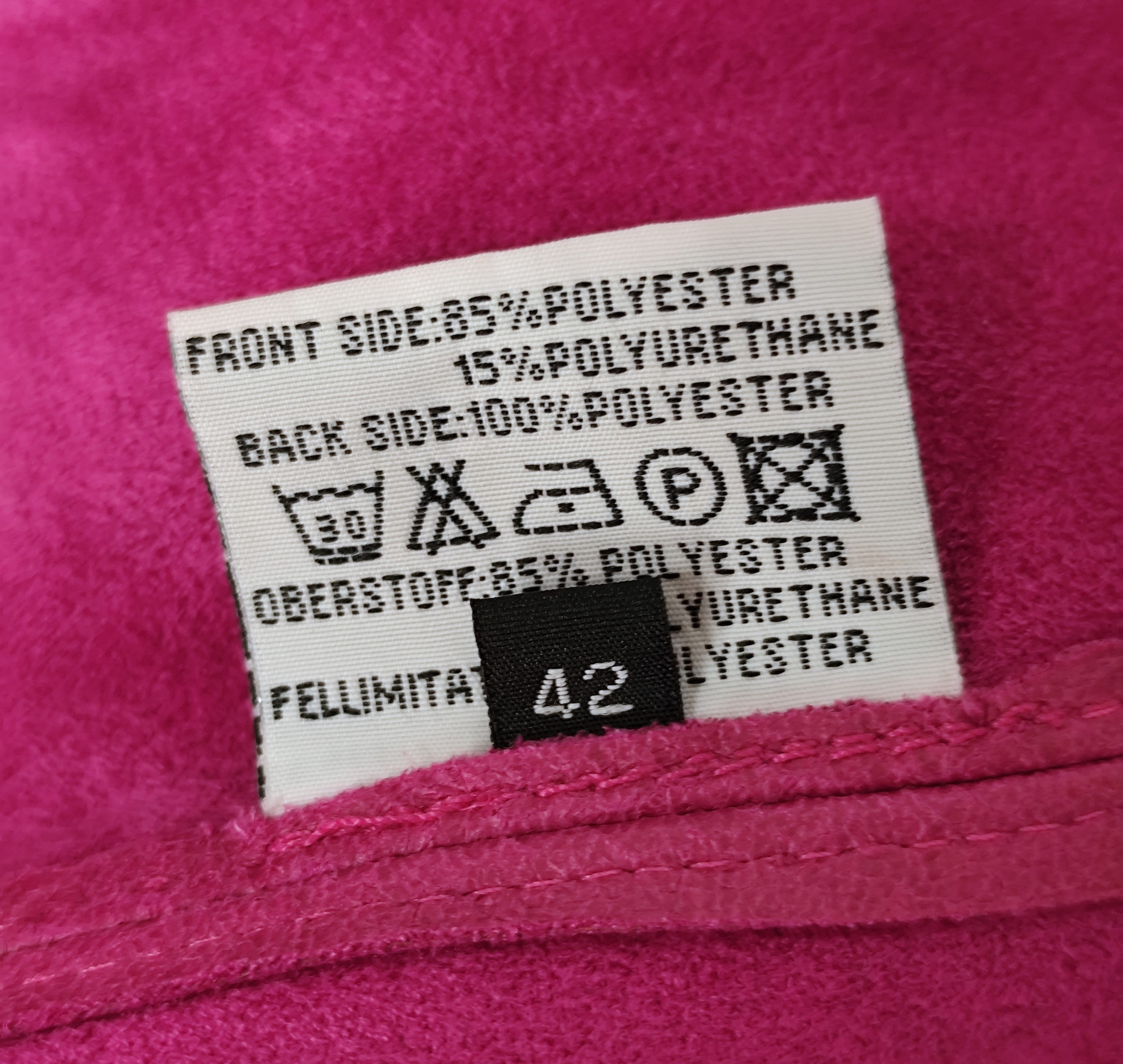 Trench Balmain Femme Fuchsia – Taille 42 - Photo 4