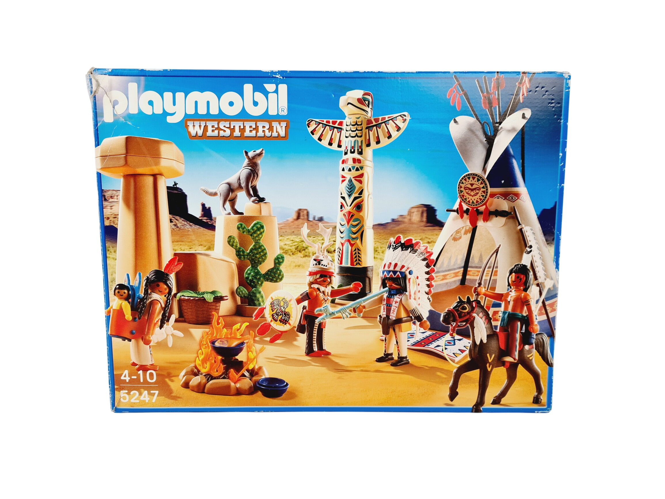 Acheter Playmobil Western - 5247 Camp des indiens avec tipi - de 4 à 10 ans Bon état - 24,00 € Playmobil Western - 5247 Camp des indiens avec tipi - de 4 à 10 ans Bon état - reconditionné disponible sur Label Emmaüs