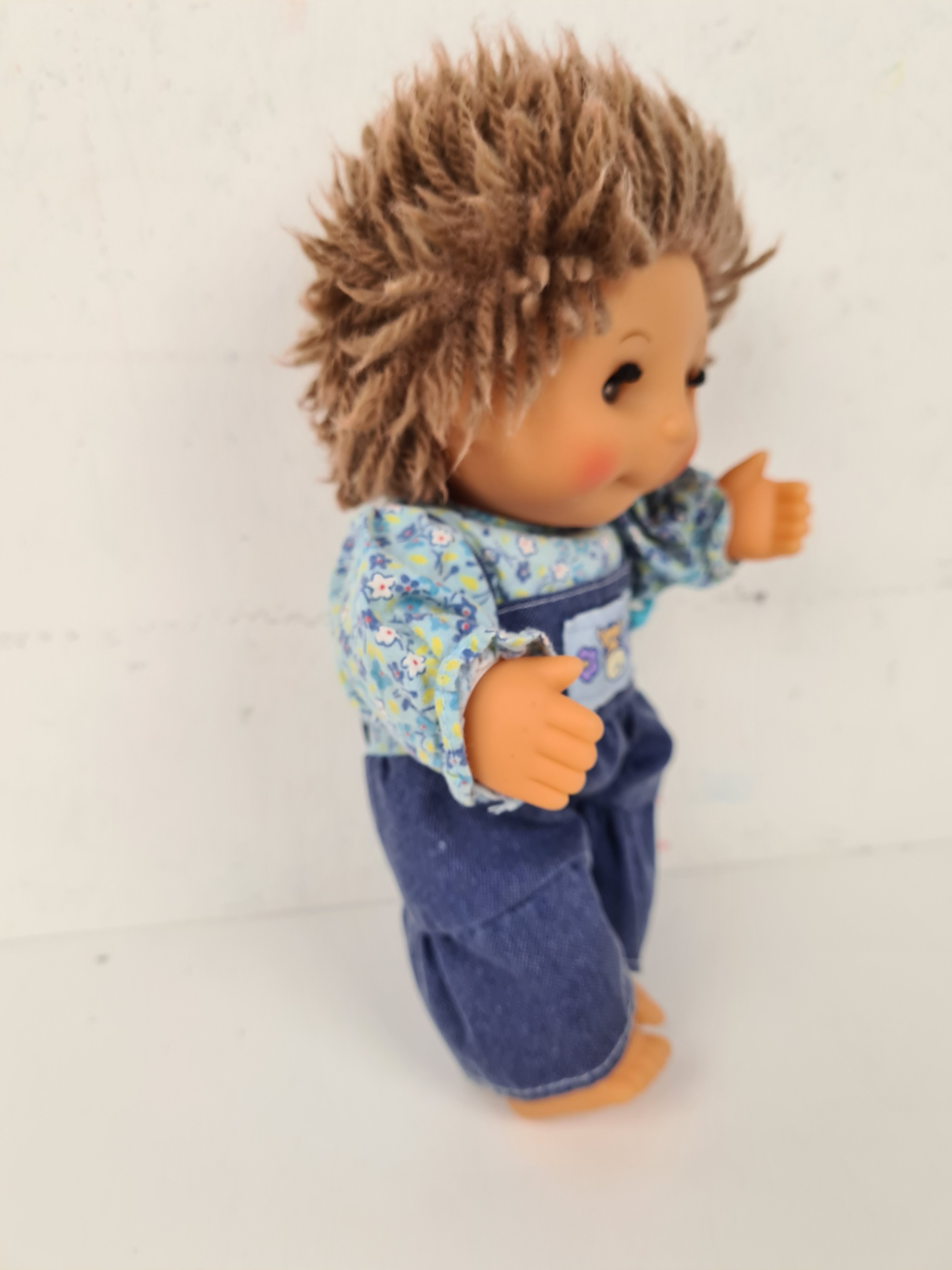 Poupée - Poupée vintage avec cheveux somnolents et corp mou - 25 cm Bon état - Vue 2 - 