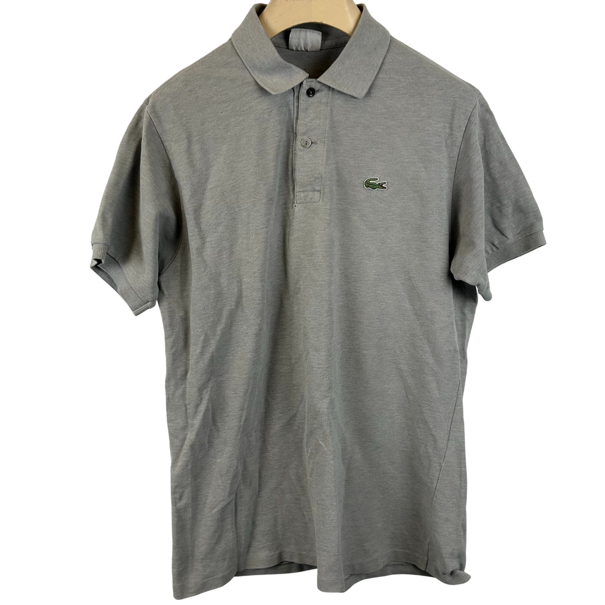 Lacoste - Polo gris 100% coton - Taille 42 - Photo 0