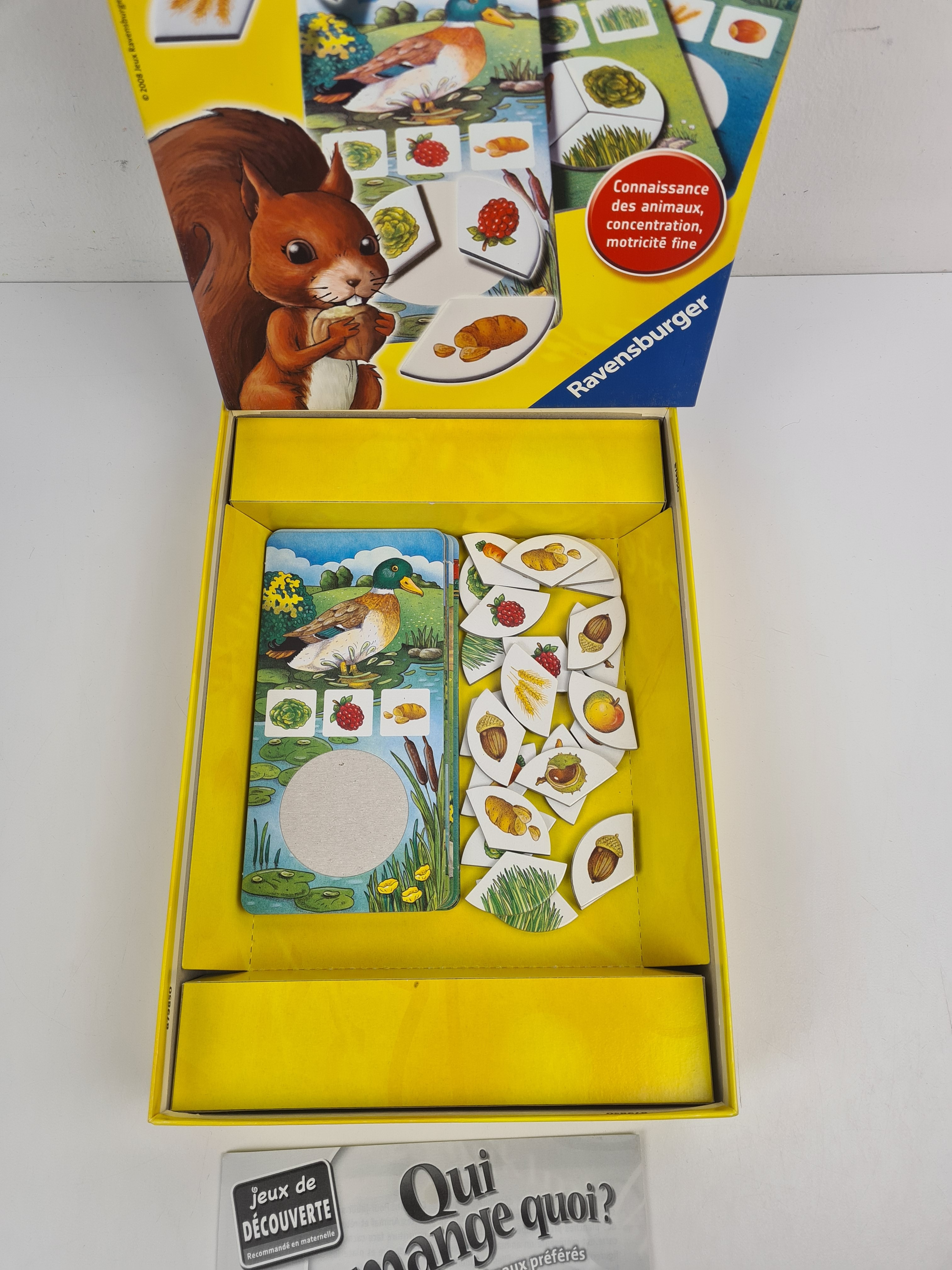 Jeu éducatif - Qui mange quoi ? Nourris tes animaux préférés - Ravensburger - 3 ans + - Photo 2