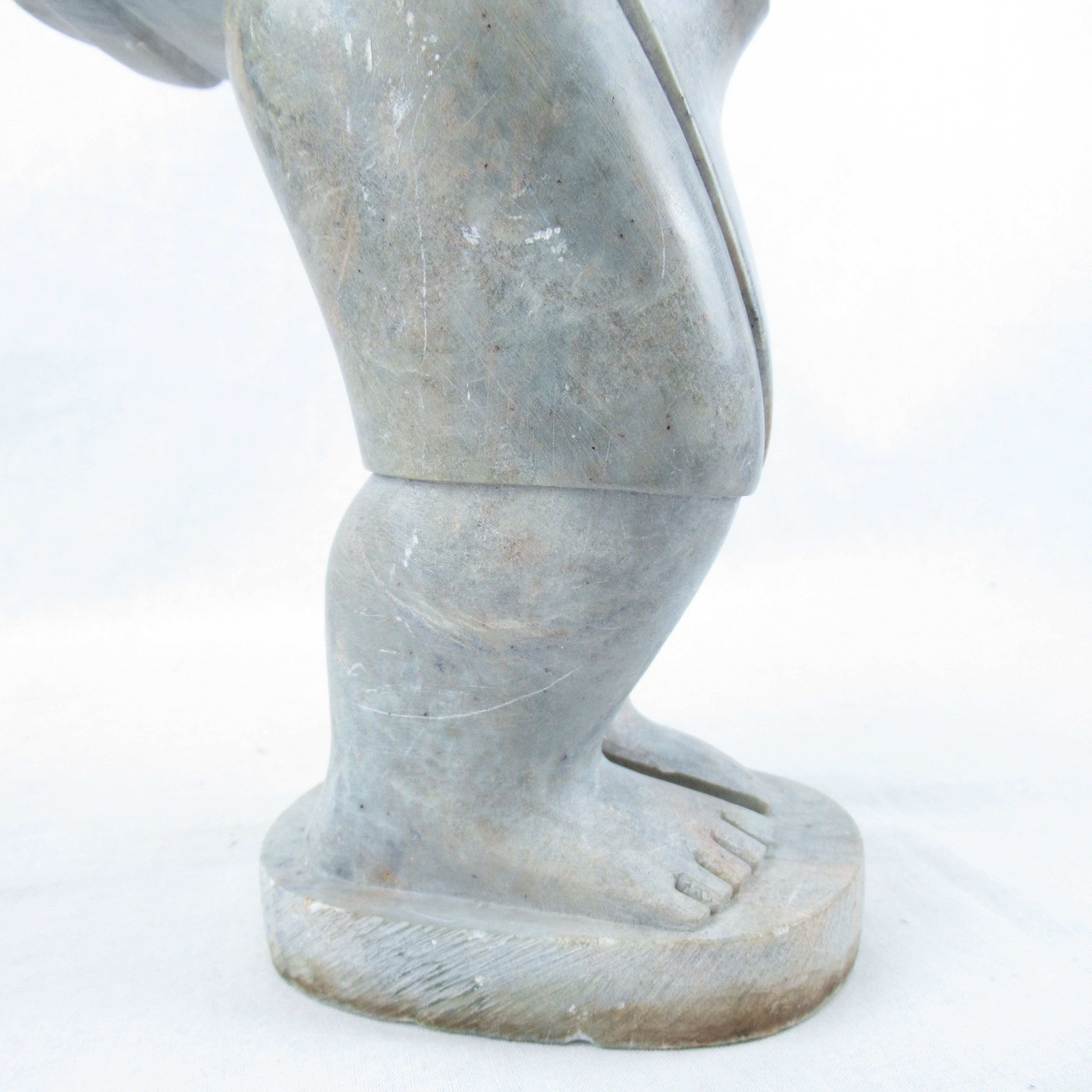 Statue Femme en pierre Mbigou (Gabon) - Très bon état - Photo 13