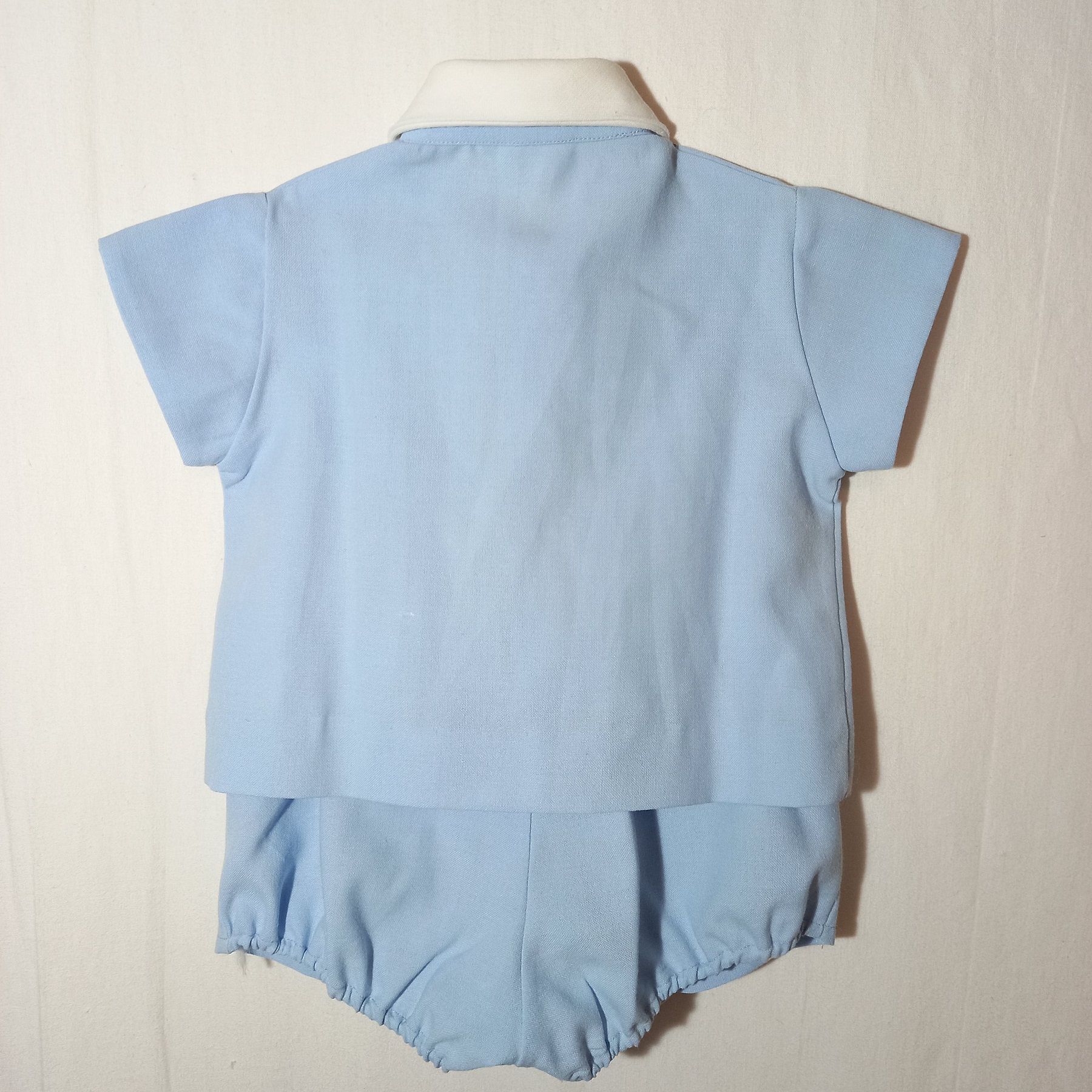 Ensemble chemise et short vintage 6/9 mois Bon état - Vue 2 - 