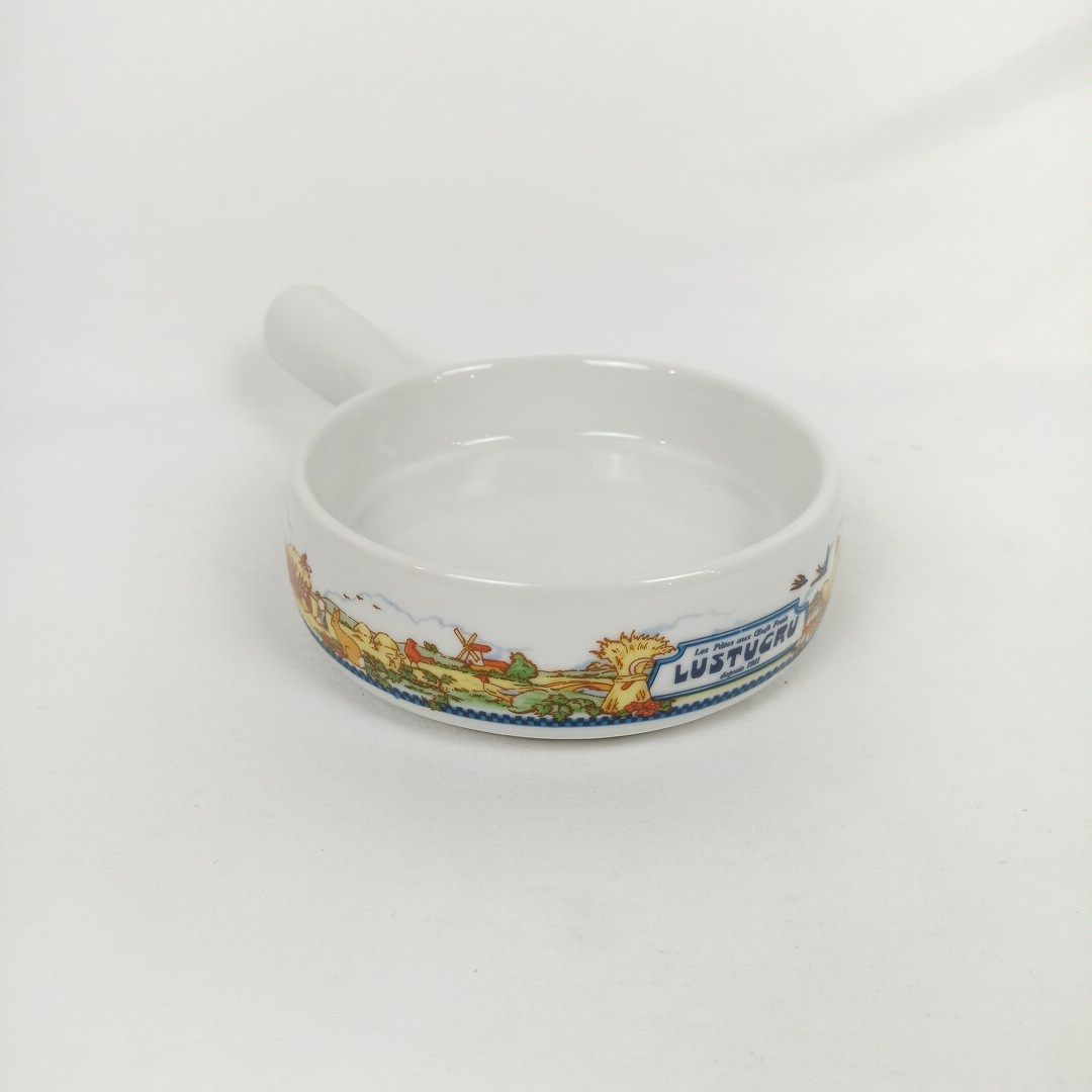 Poêlon publicitaire Lustucru en porcelaine de Limoges - années 80 - Photo 1