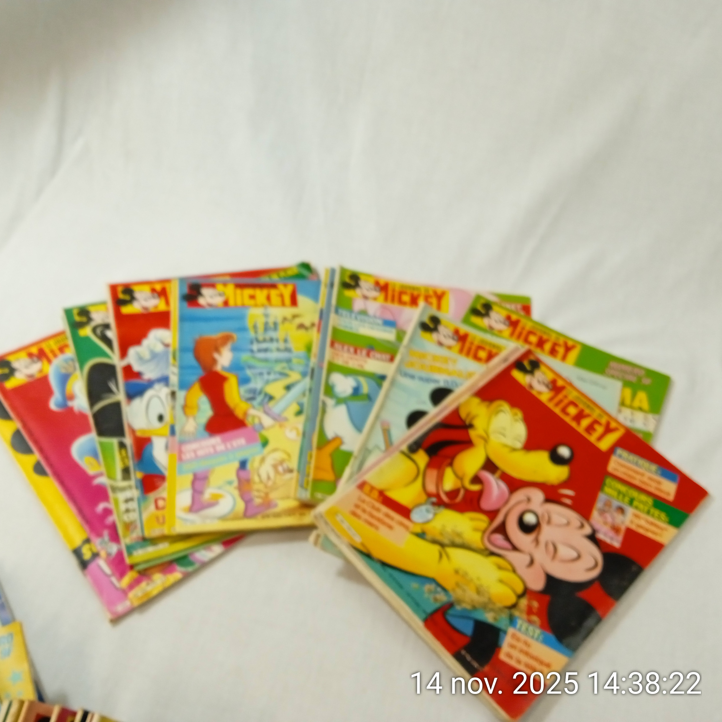 Lot de 57 magazines 