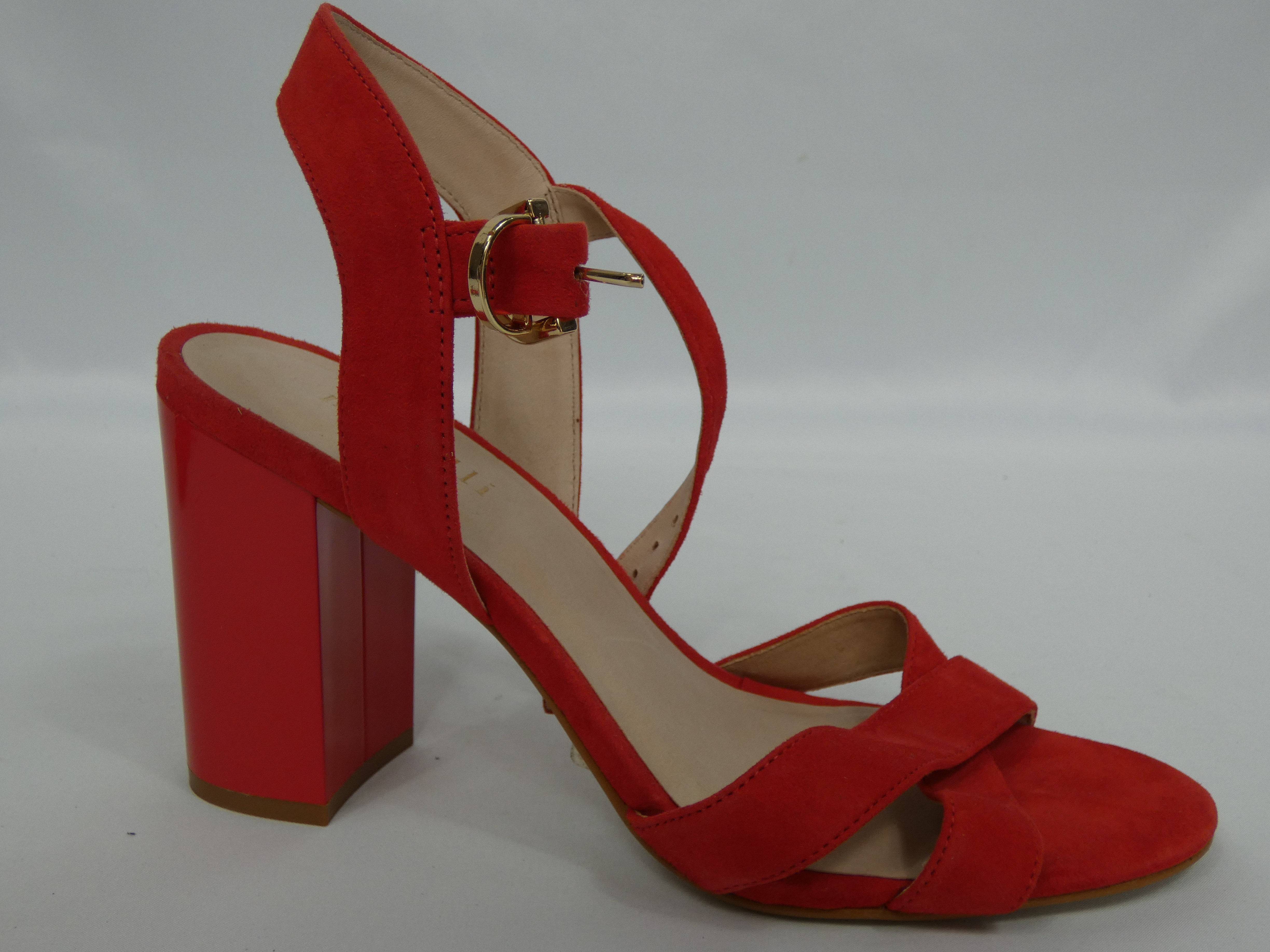 Magnifiques sandales rouges à talon MINELLI T.39 - Comme neuf - Photo 2