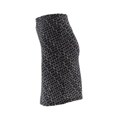 Jupe noire imprimée blanche - Femme - MIM - Taille L - Photo 2