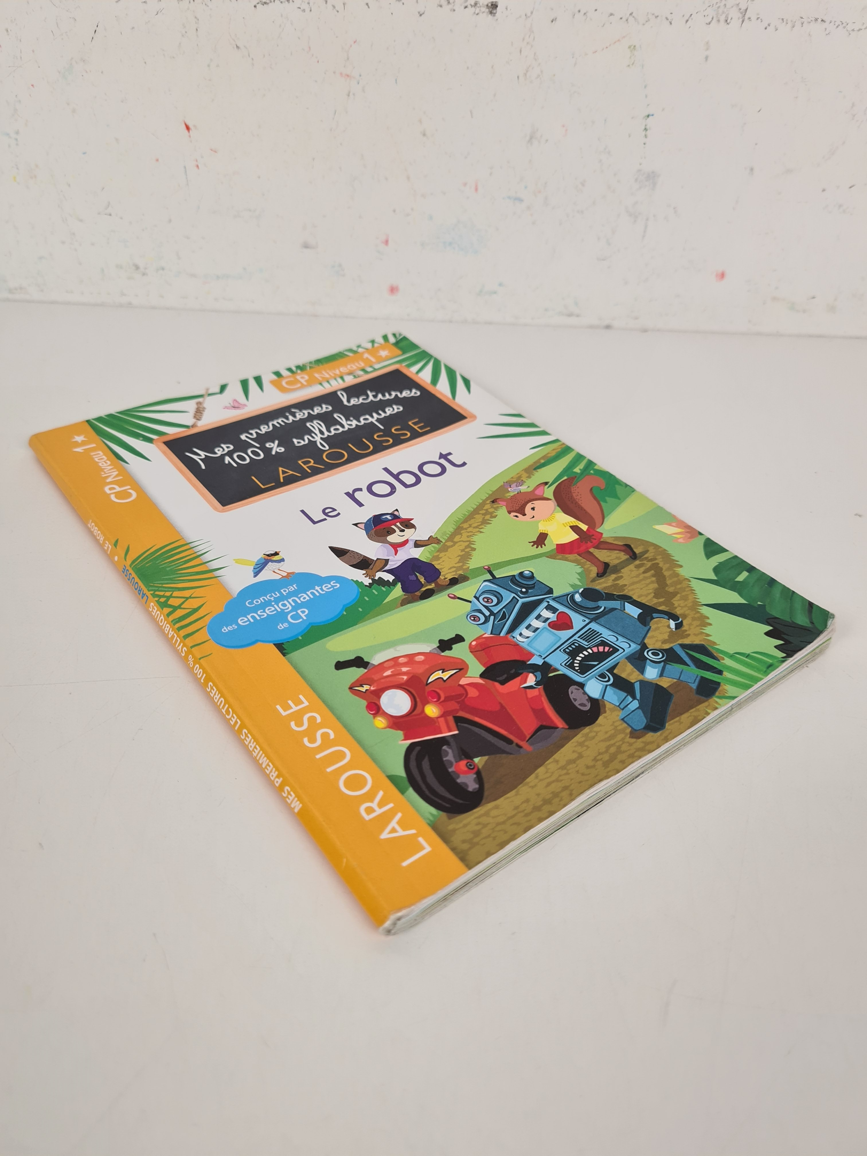 Livre d'enfant - Le robot - Mes premières lectures 100/syllabiques CP - Larousse - 6 ans + - Photo 3