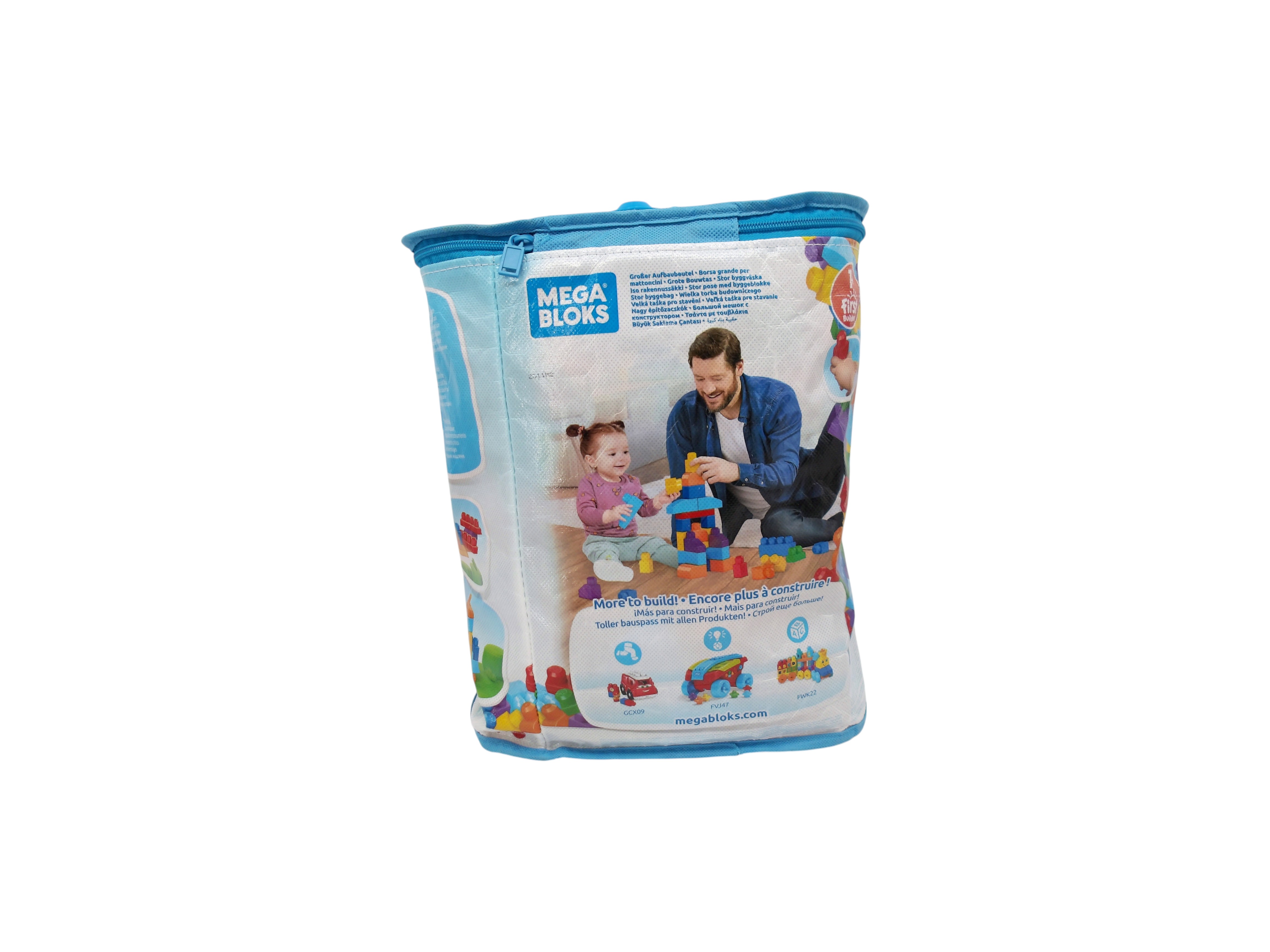 Mega Bloks - Sac medium 60 briques  Très bon état - Vue 2 - 