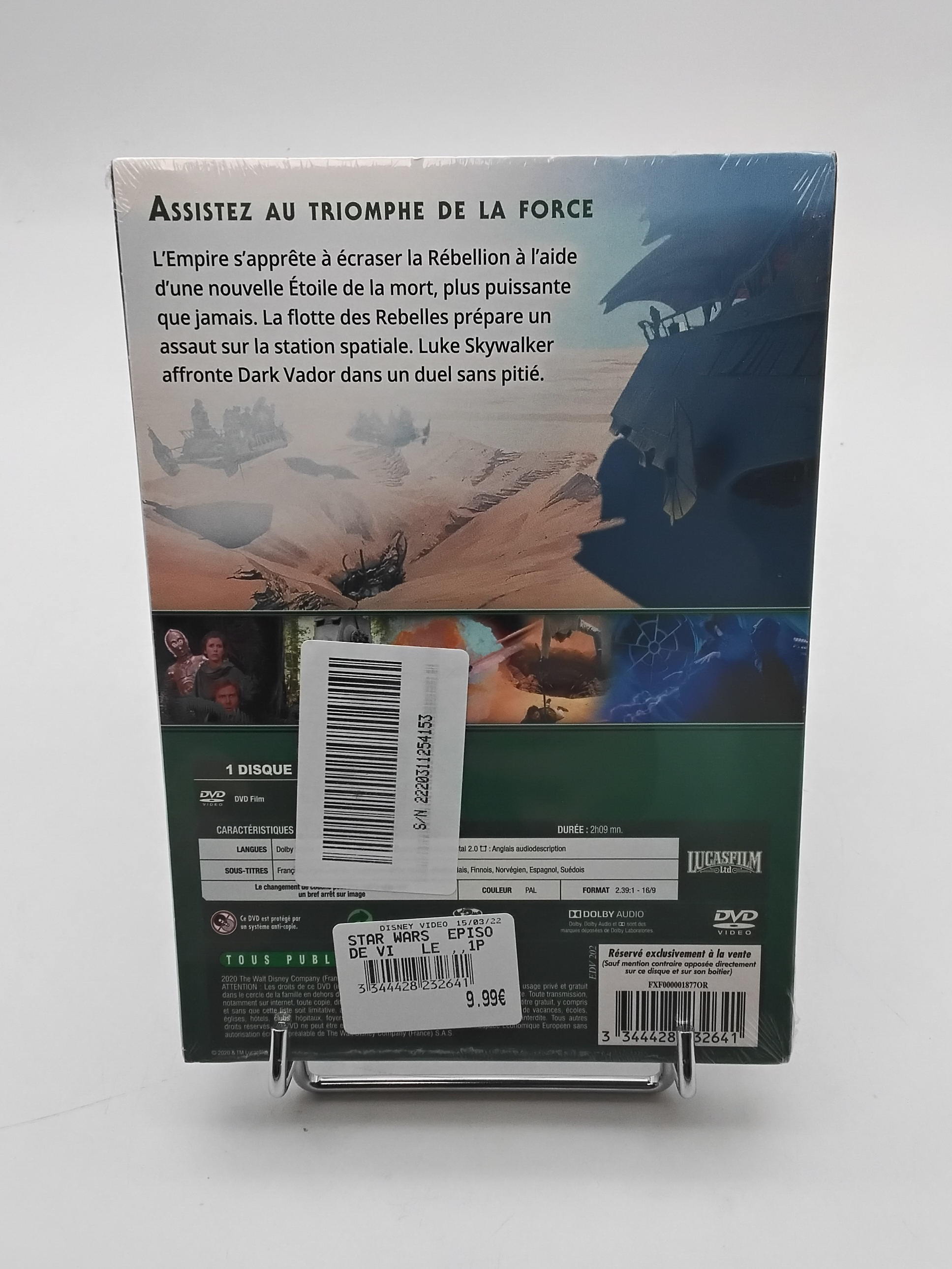 Voir photo 5 de Coffret 2 DVD - Star Wars Episode 1 et 6 Coffret 2 DVD - Star Wars Episode 1 et 6 - Vue 5 -