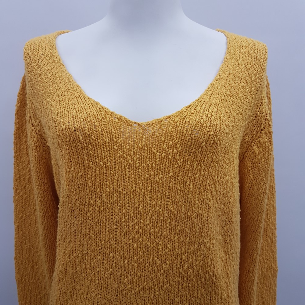 Pull jaune d'or - ANNE WEYBURN - Taille 46/48 - Photo 4