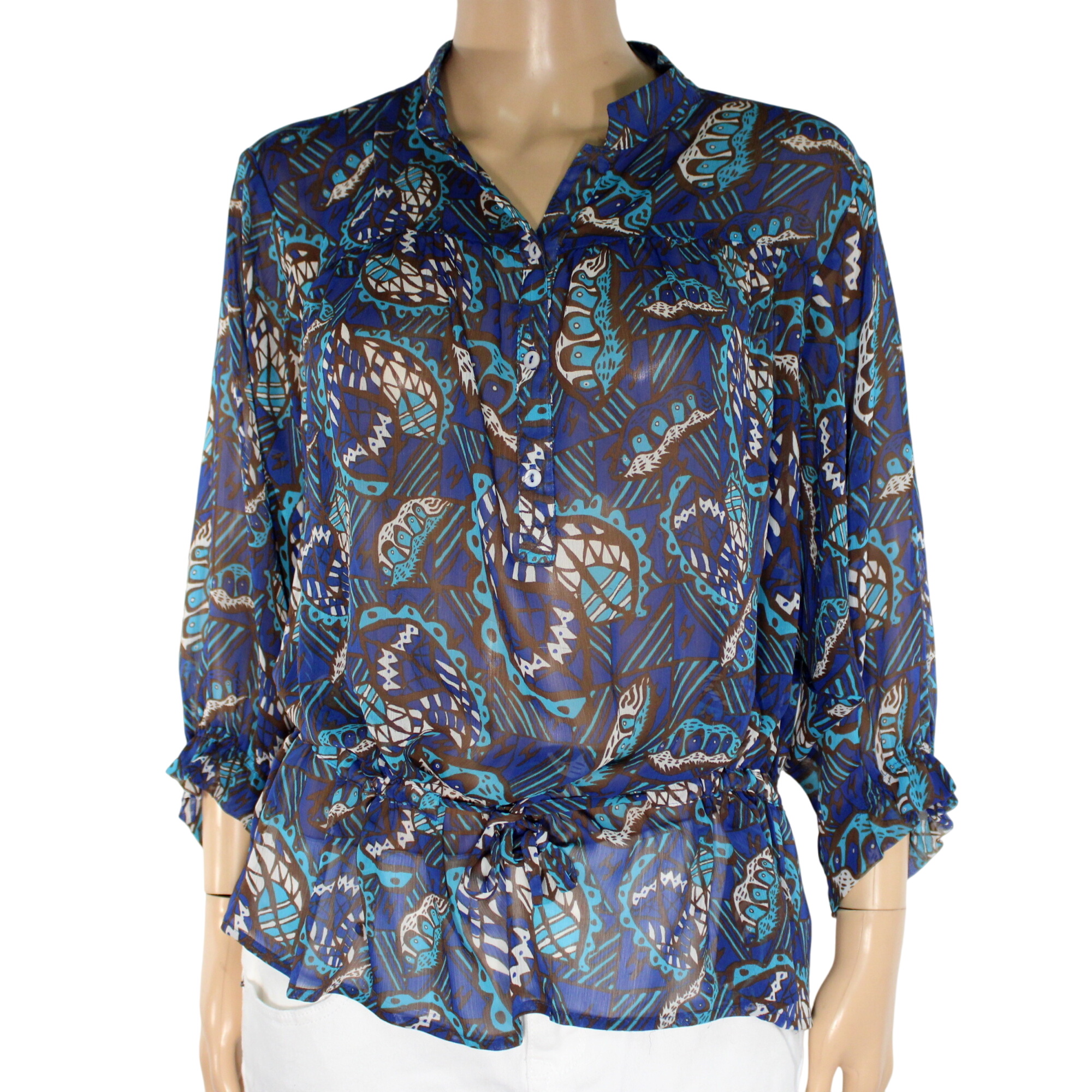 T-Shirt Bleu Marine 3 SUISSE COLLECTION Taille 42 - Photo 0