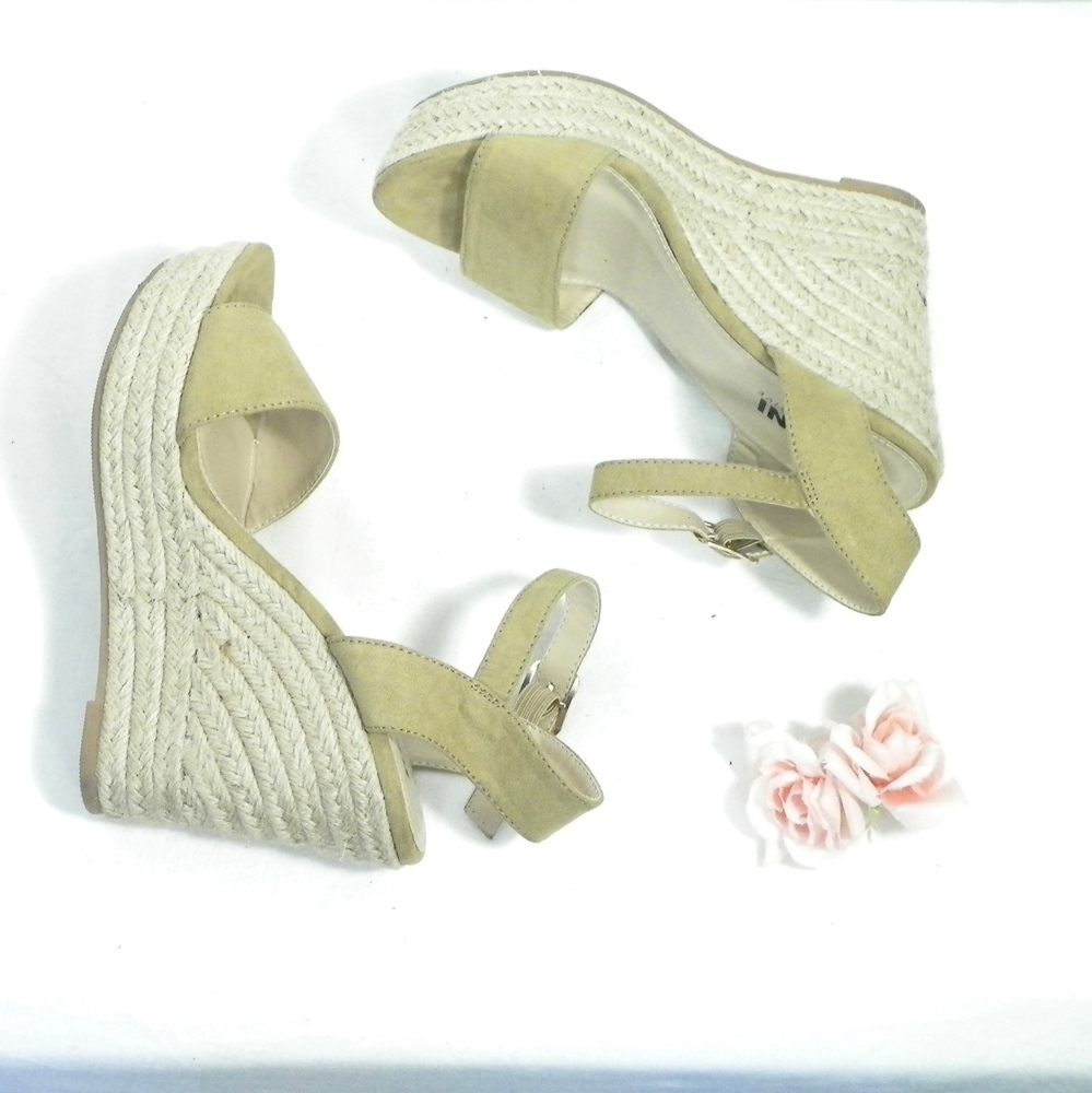 Sandales à talon compensé Beige BENINI EXCLUSIVE 36 Bon état - Vue 2 - 