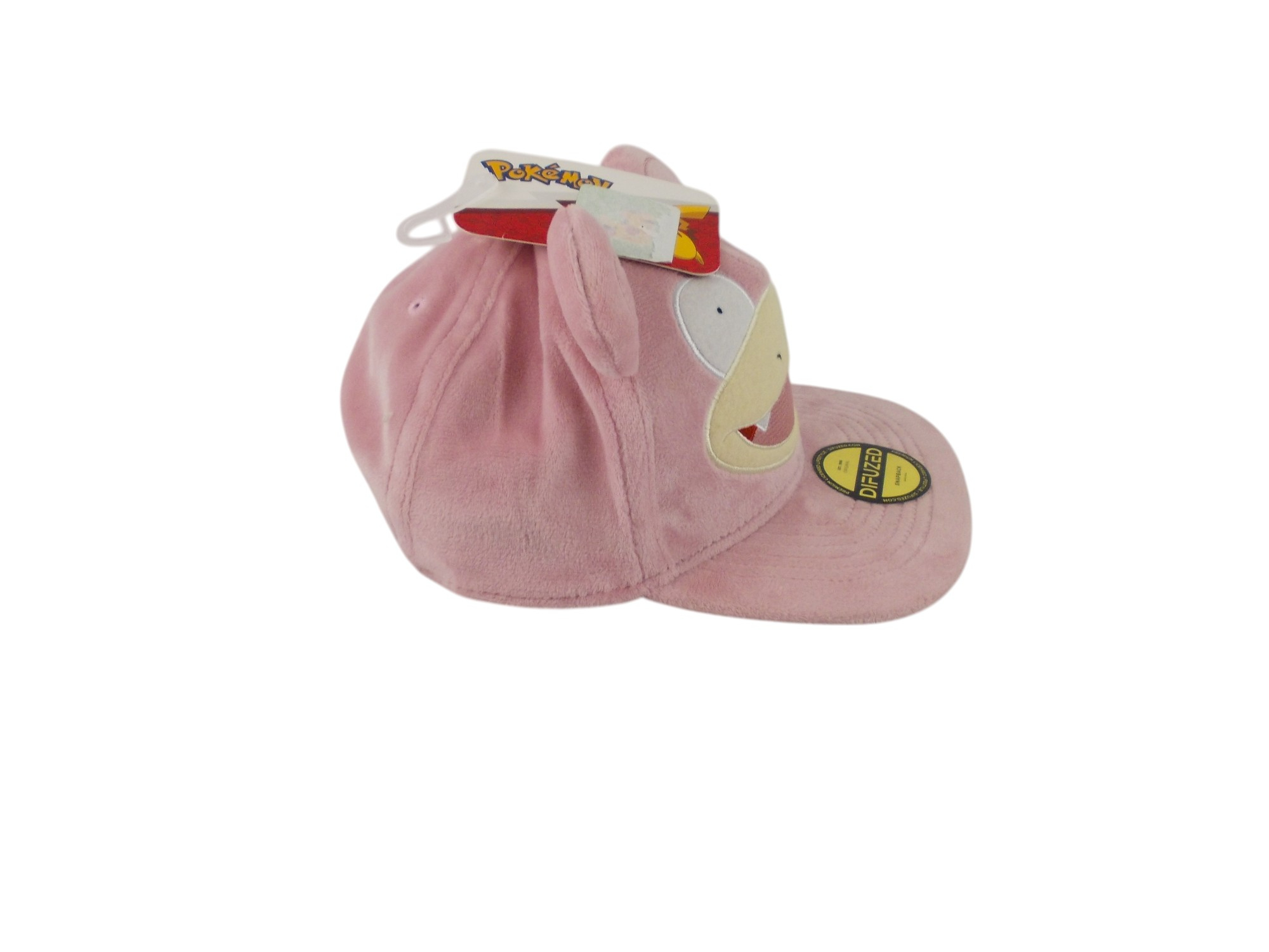 Casquette Pokémon Ramoloss en rose  - Vue 3 - 