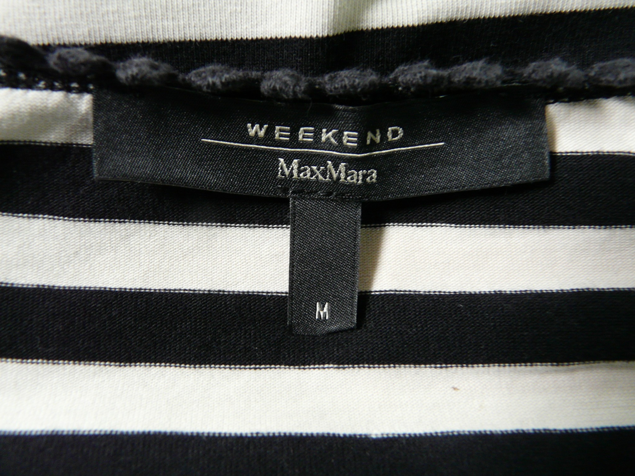HF215 - Top rayé - MaxMara - Taille M Très bon état - Vue 7 - 