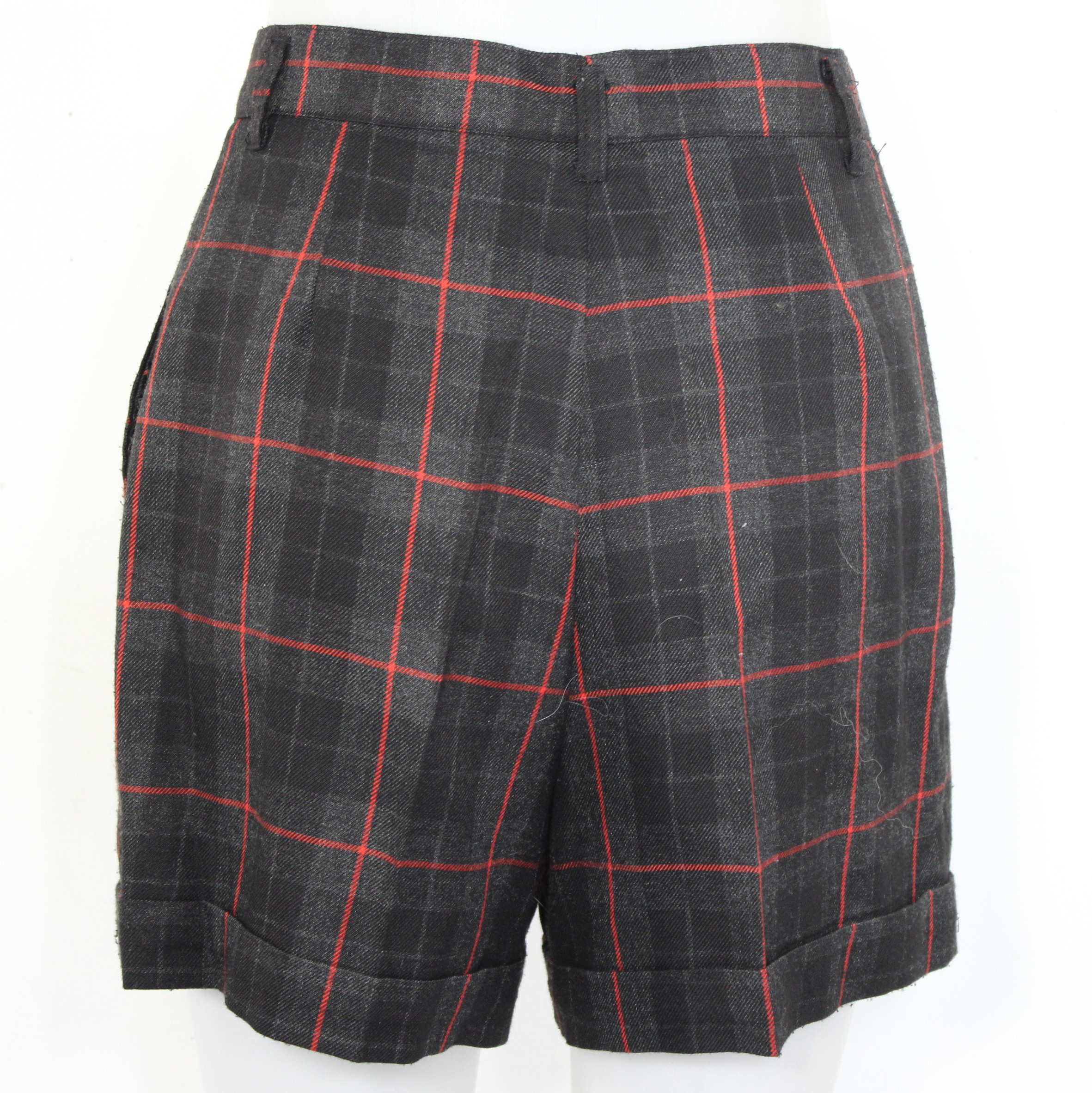 Short Femme Gris/Noir Taille Estimée 36 Très bon état - Vue 2 - 