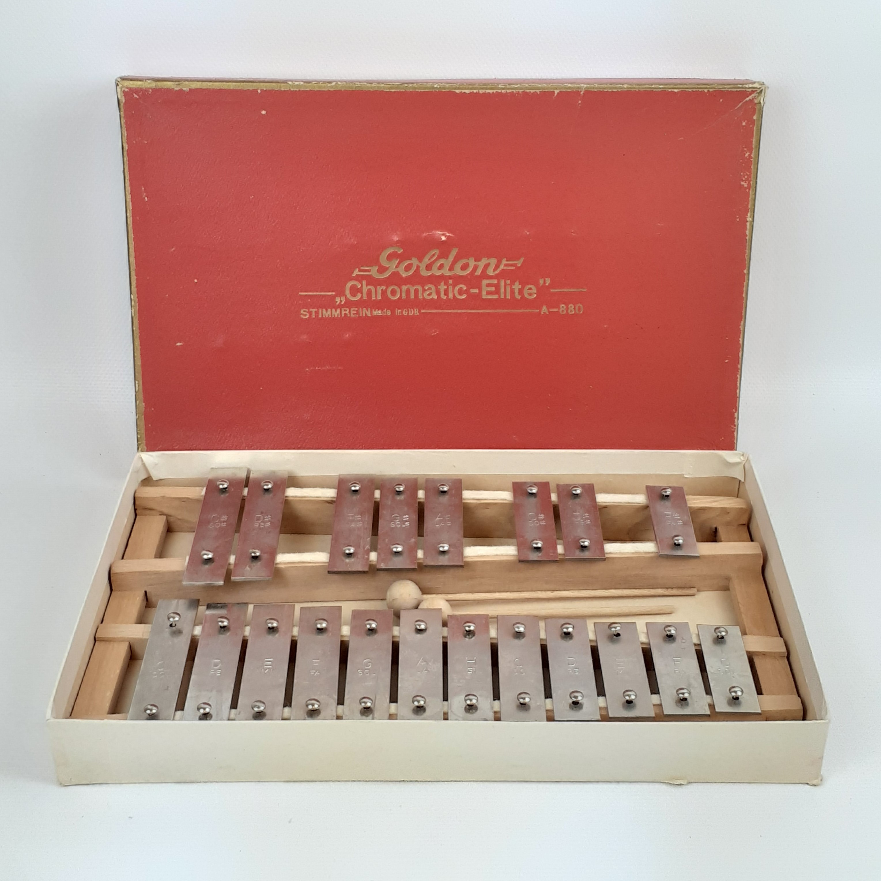 Xylophone Goldon Chromatic Elite Stimmrein A880 Comme neuf - Vue 5 - 