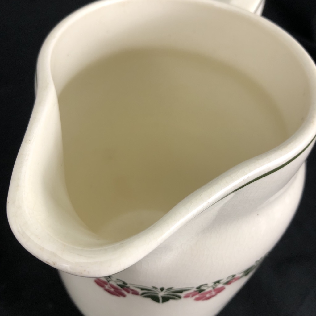 Ensemble de toilette broc et sa bassine